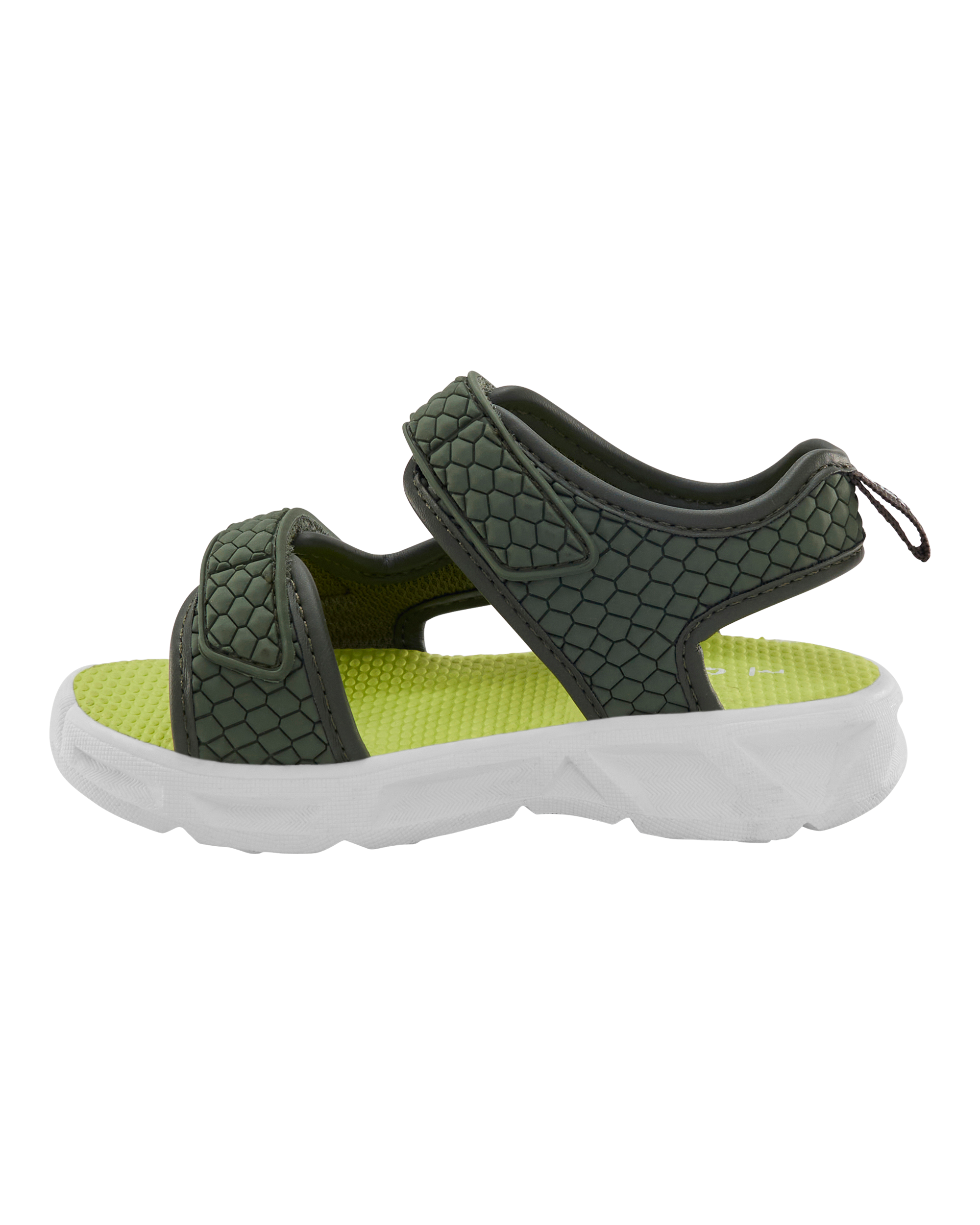 Toddler Rugged Light Up Sandals - Green