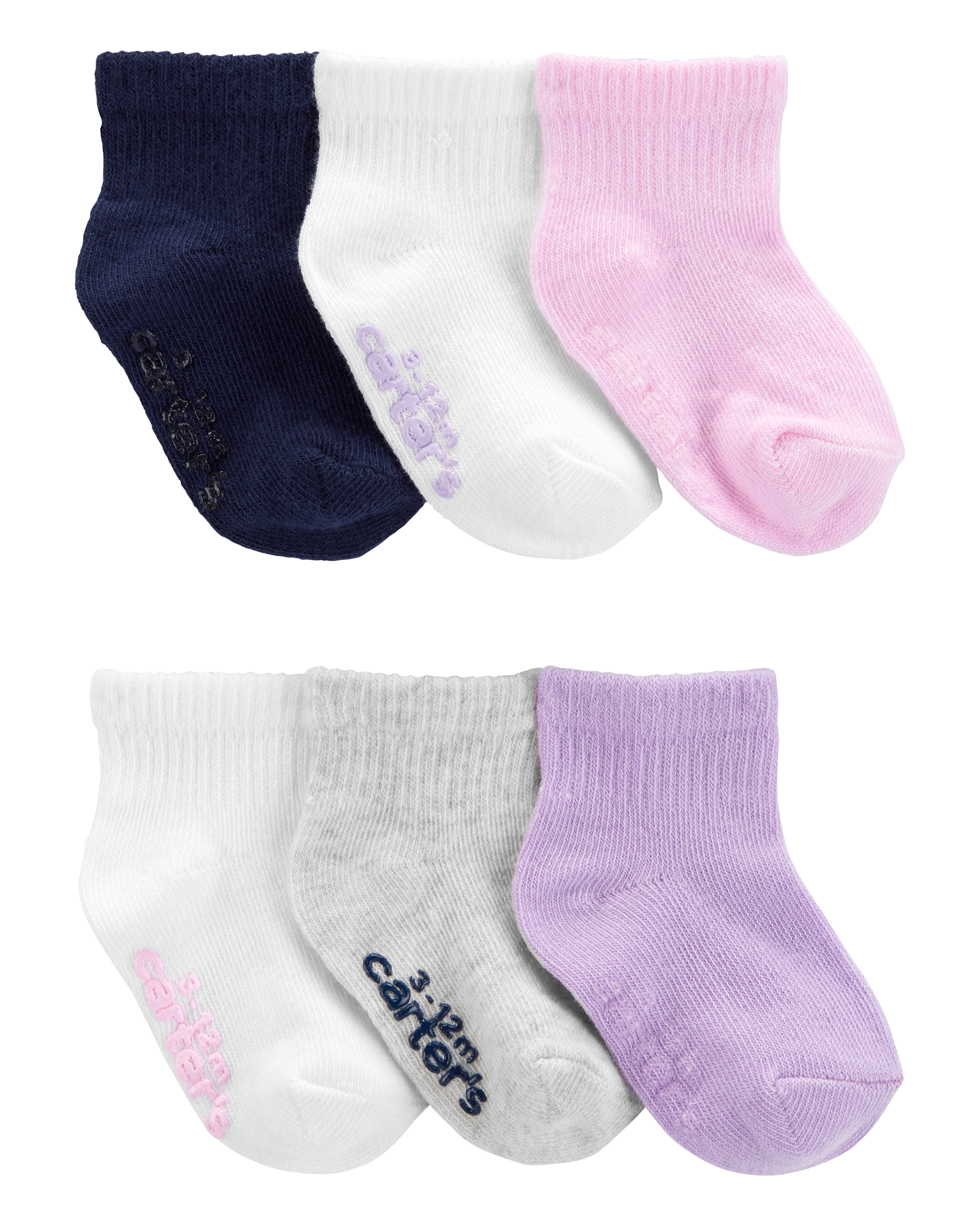 Toddler 6-Pack Crew Socks