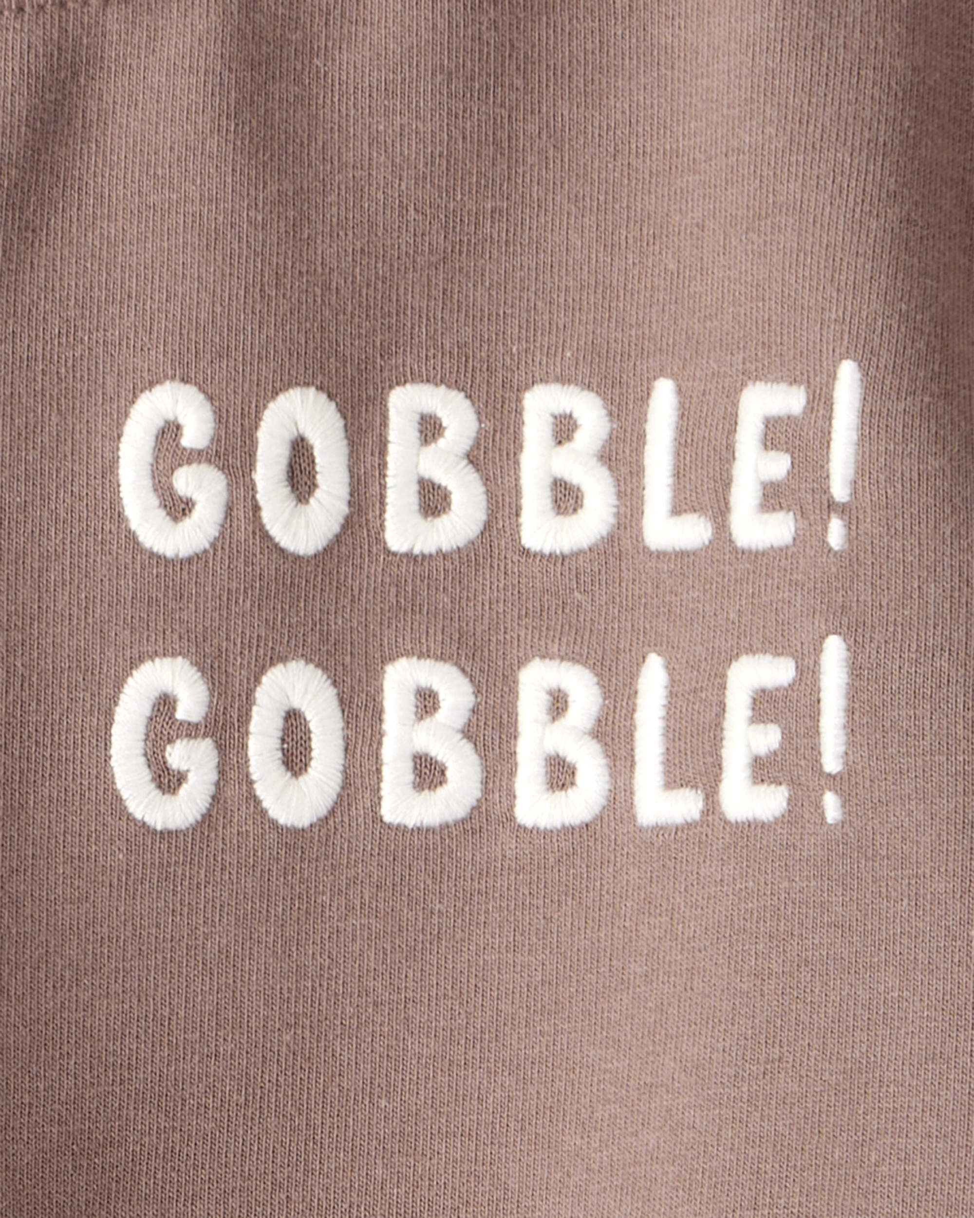Baby Organic Cotton Gobble French Terry Bubble
