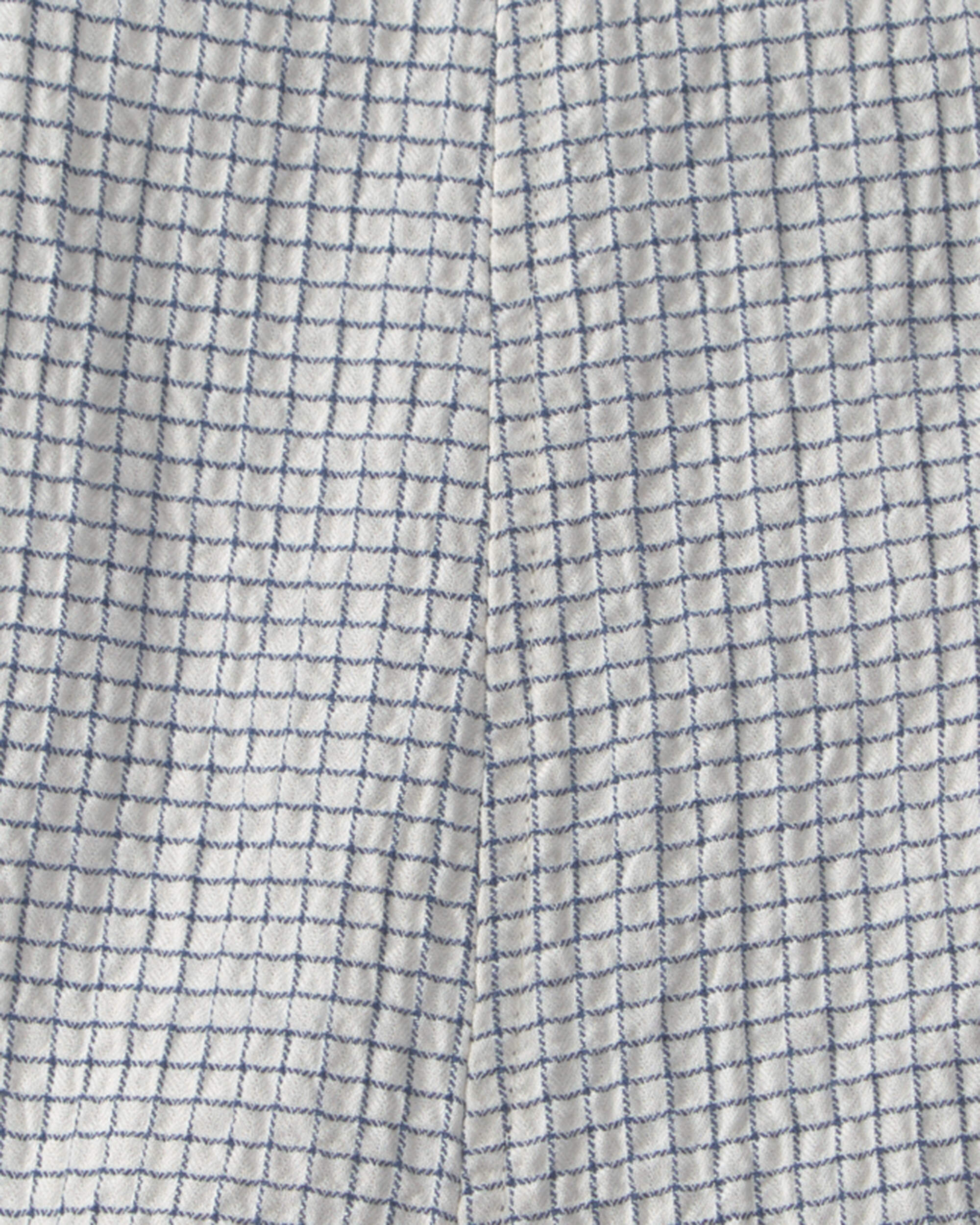 Baby Organic Cotton Seersucker Gauze Shortalls