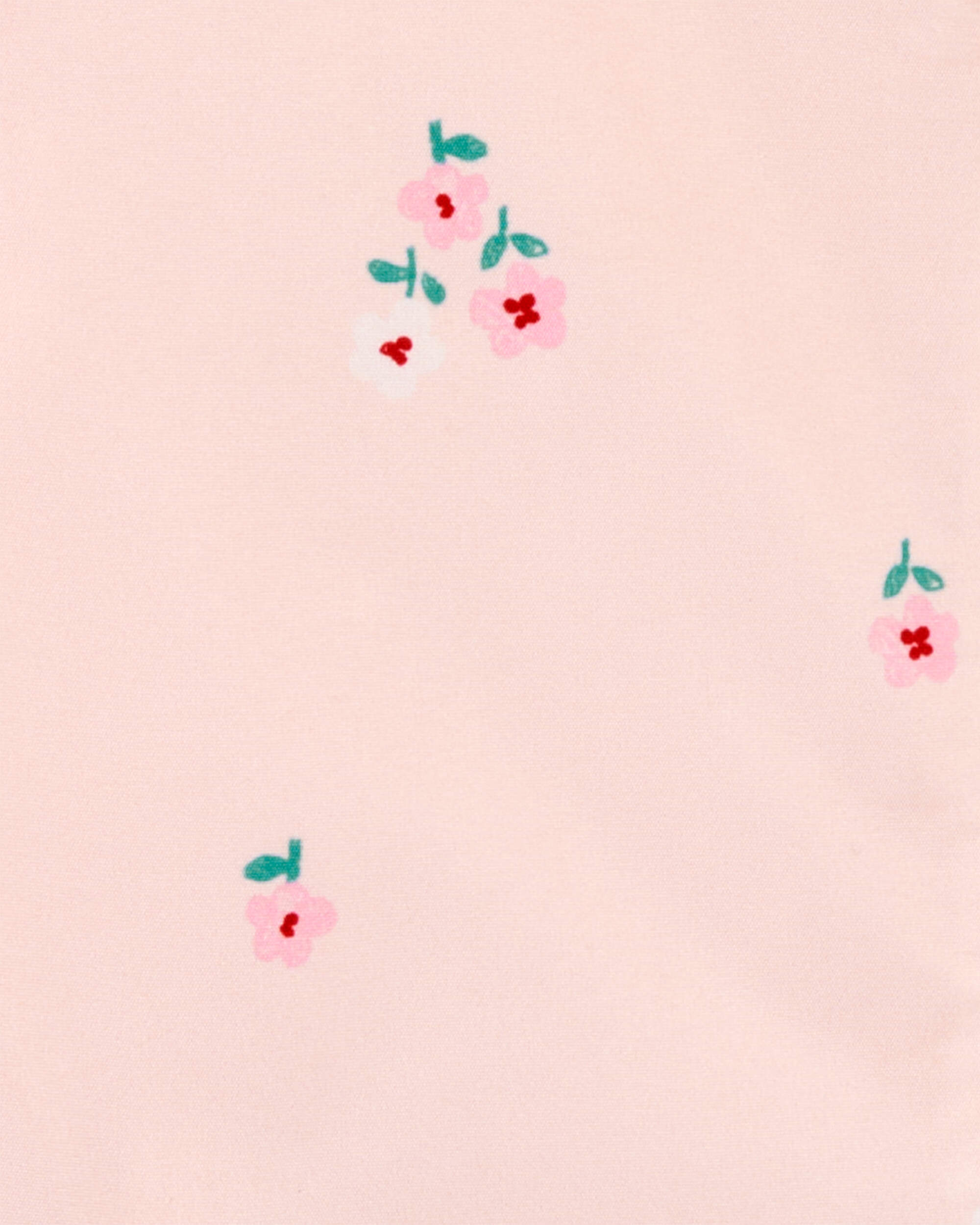 Toddler Floral Rain Jacket - Pink