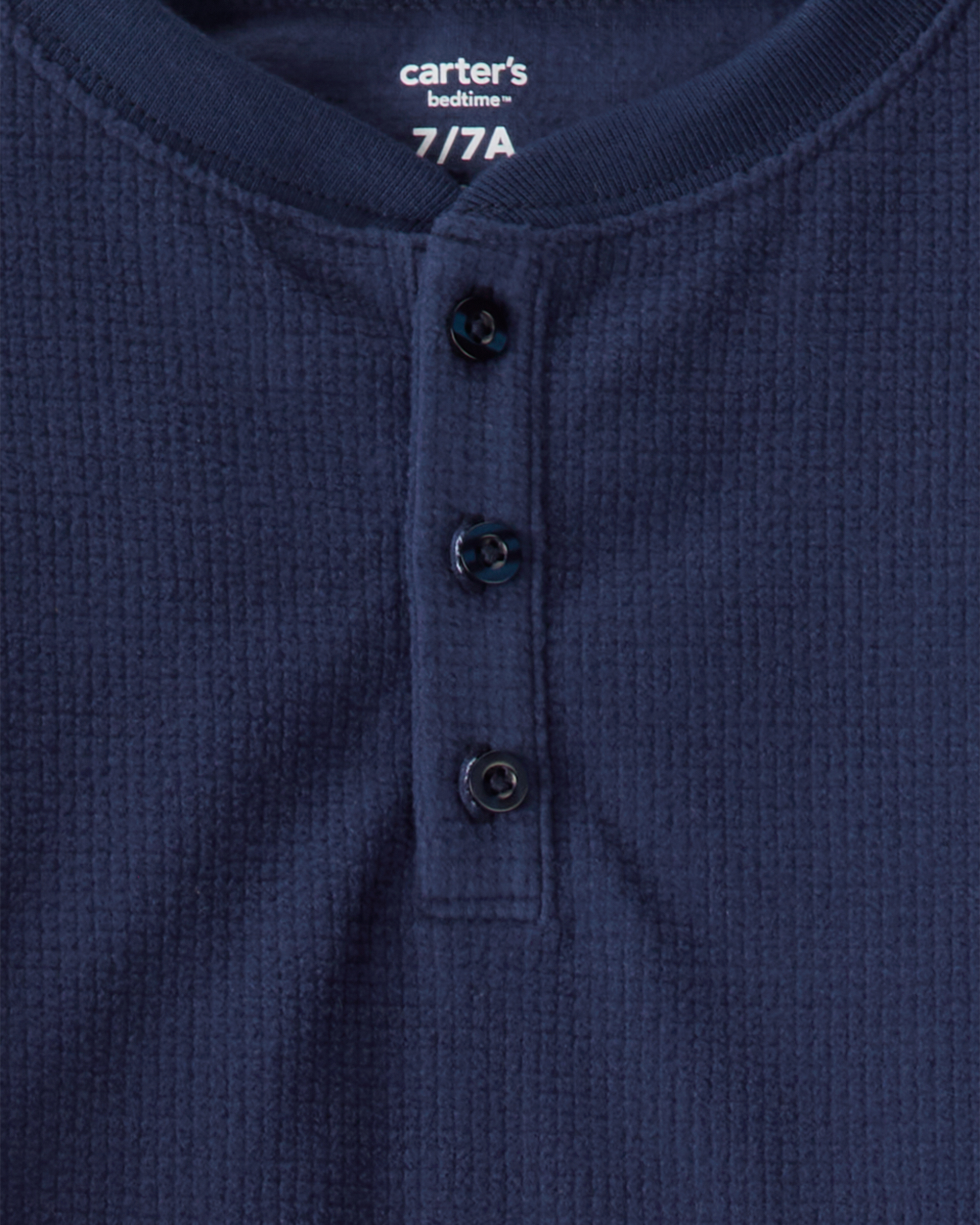 Boys Plaid Fleece Loose Fit 2-Piece Pajamas