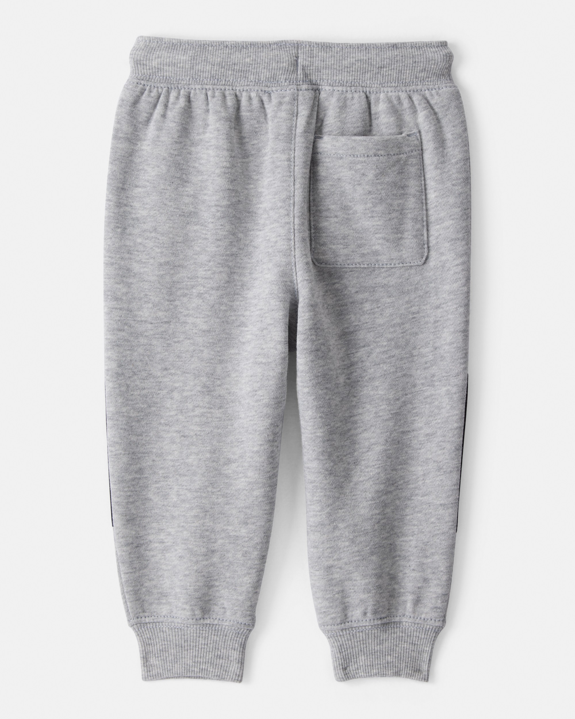 Baby Boy Fleece Joggers - Grey