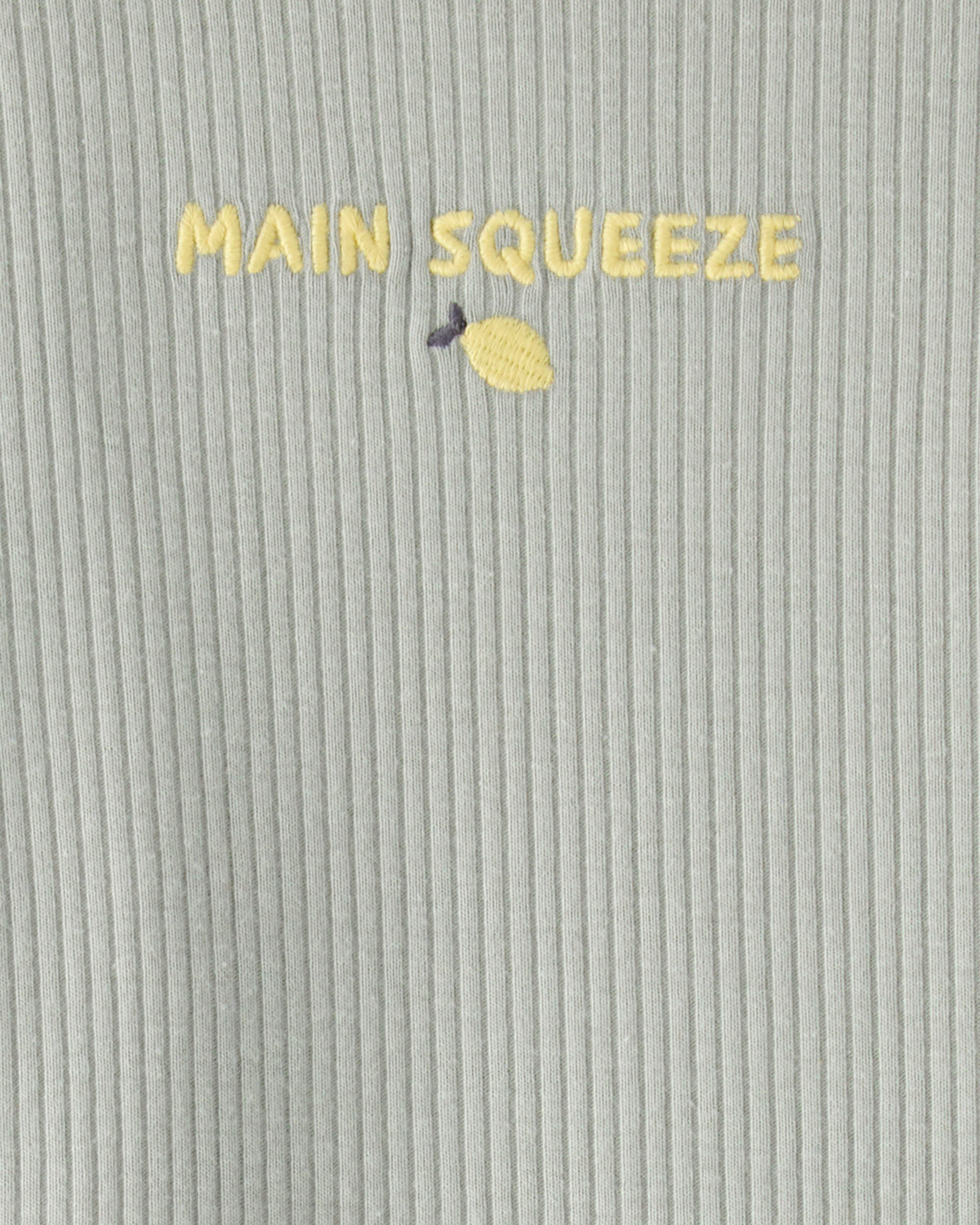 Baby Girl 'Main Squeeze' Bodysuit & Pant Set - Green