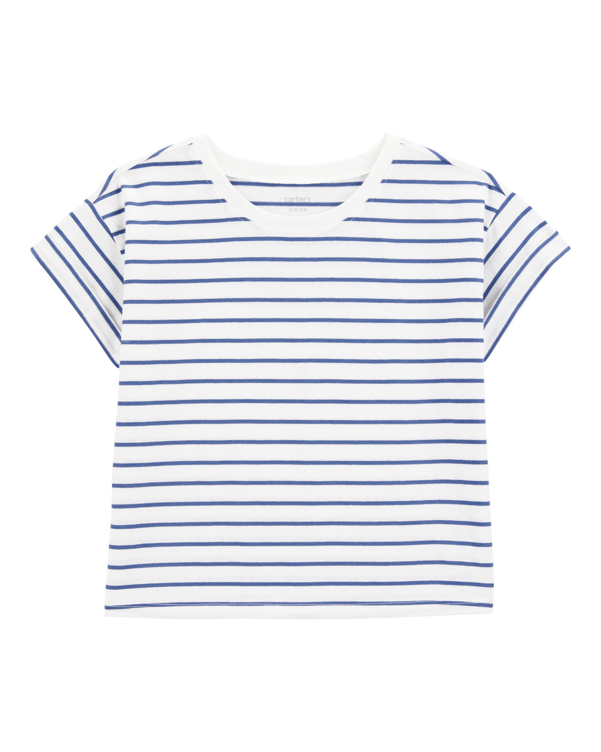 Kid Striped Short-Sleeve Fashion Top