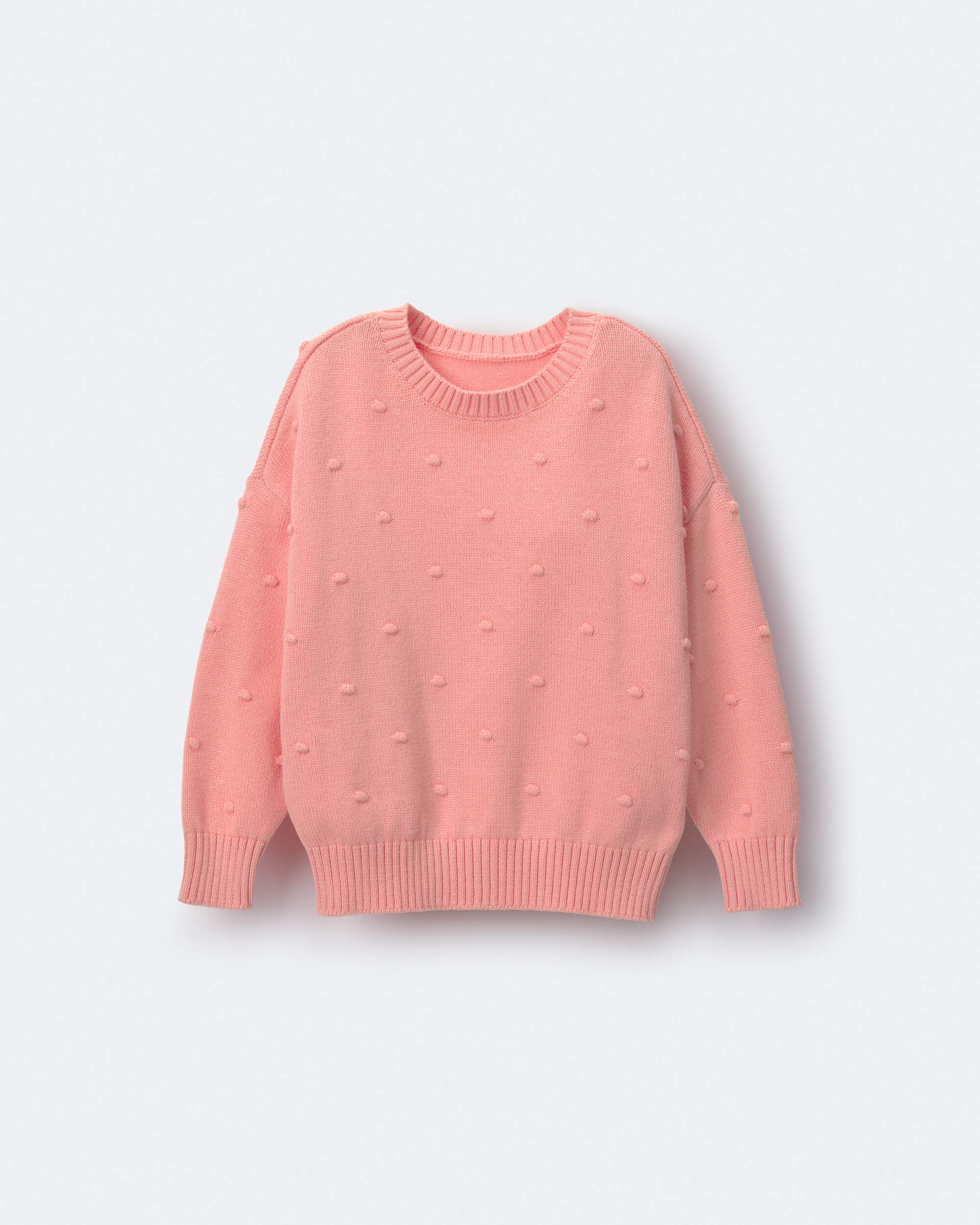 Toddler Girl Popcorn Sweater