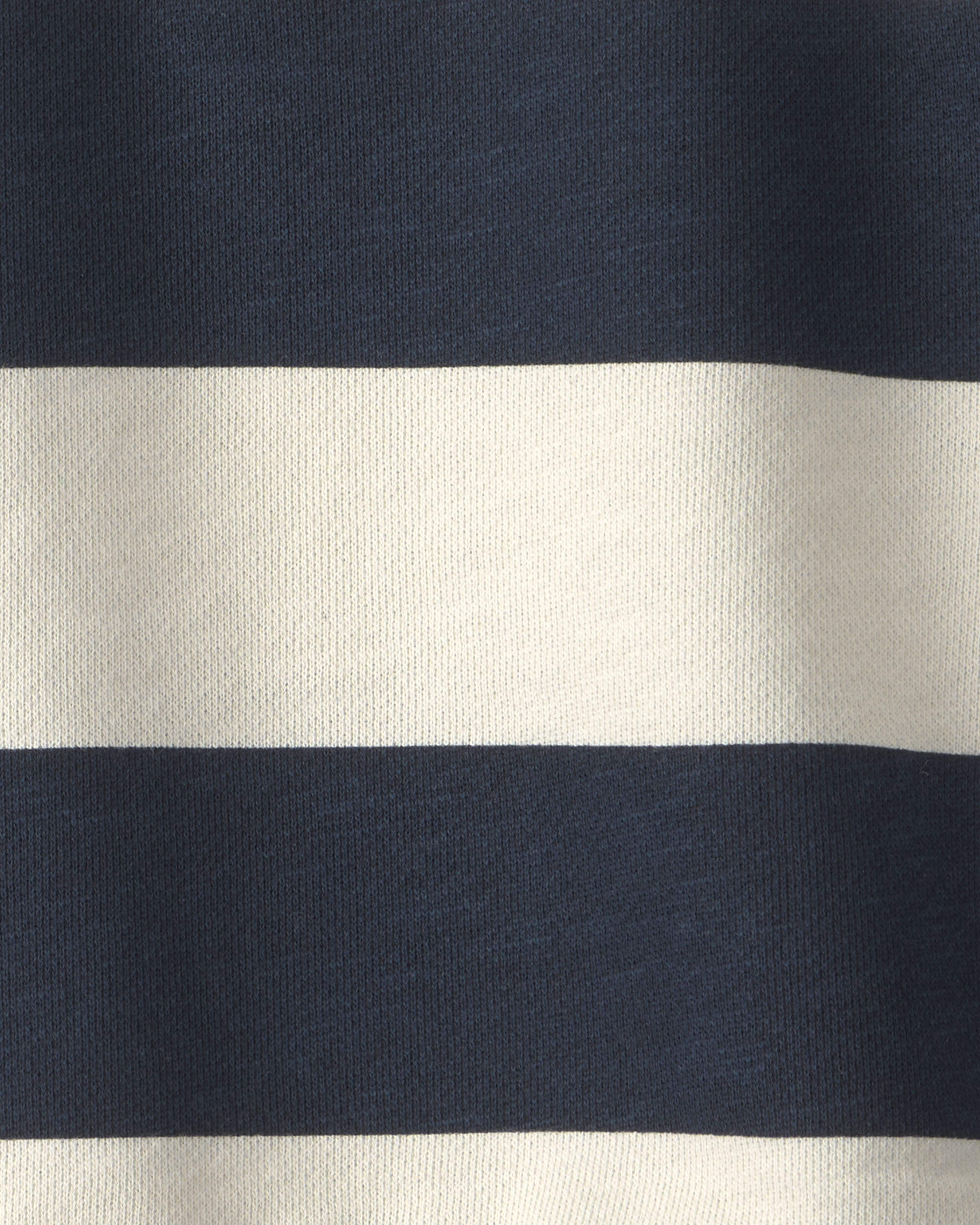 Toddler Boy Organic Cotton French Terry Rugby Polo