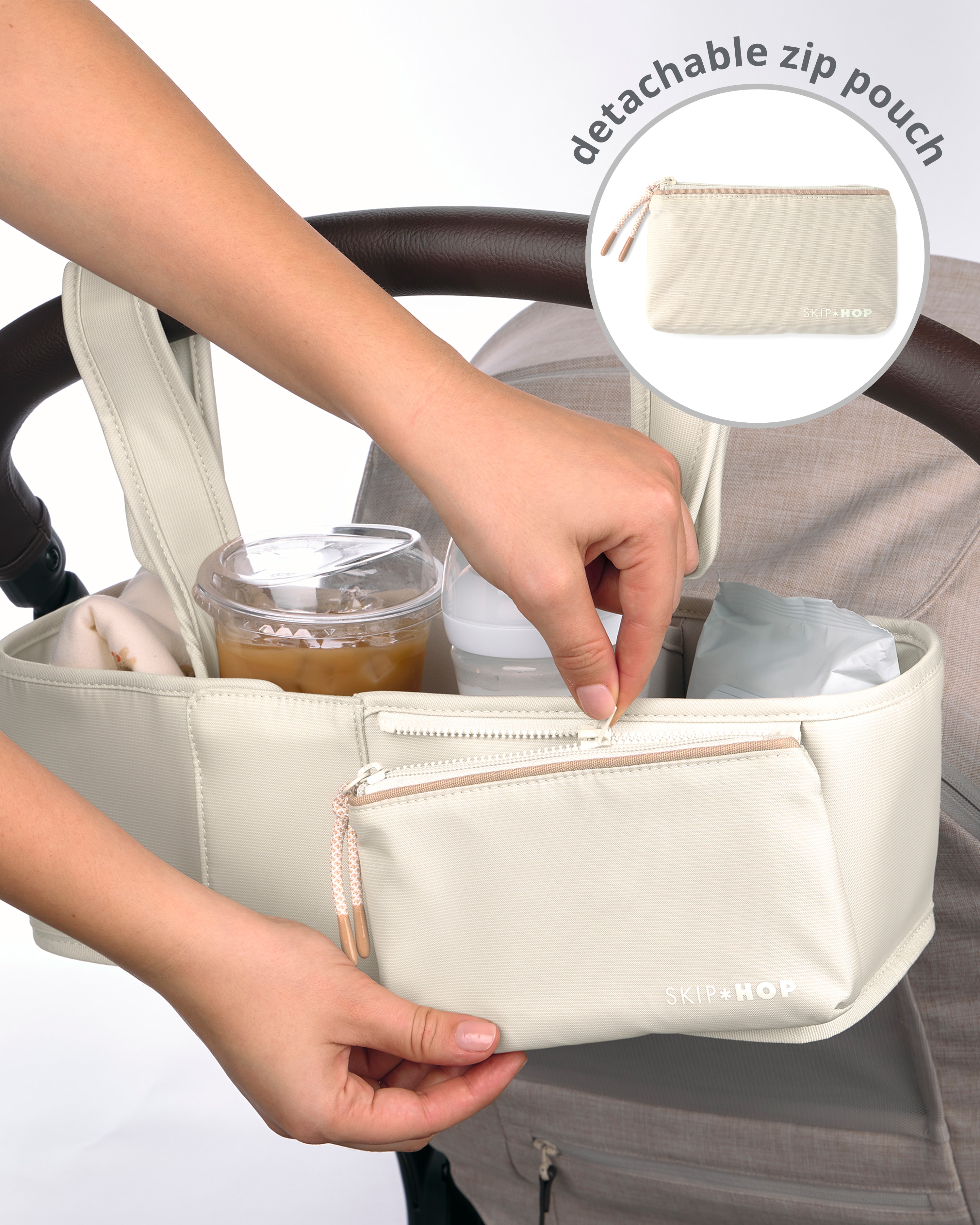 Ultimate Stroller Organizer - Oat