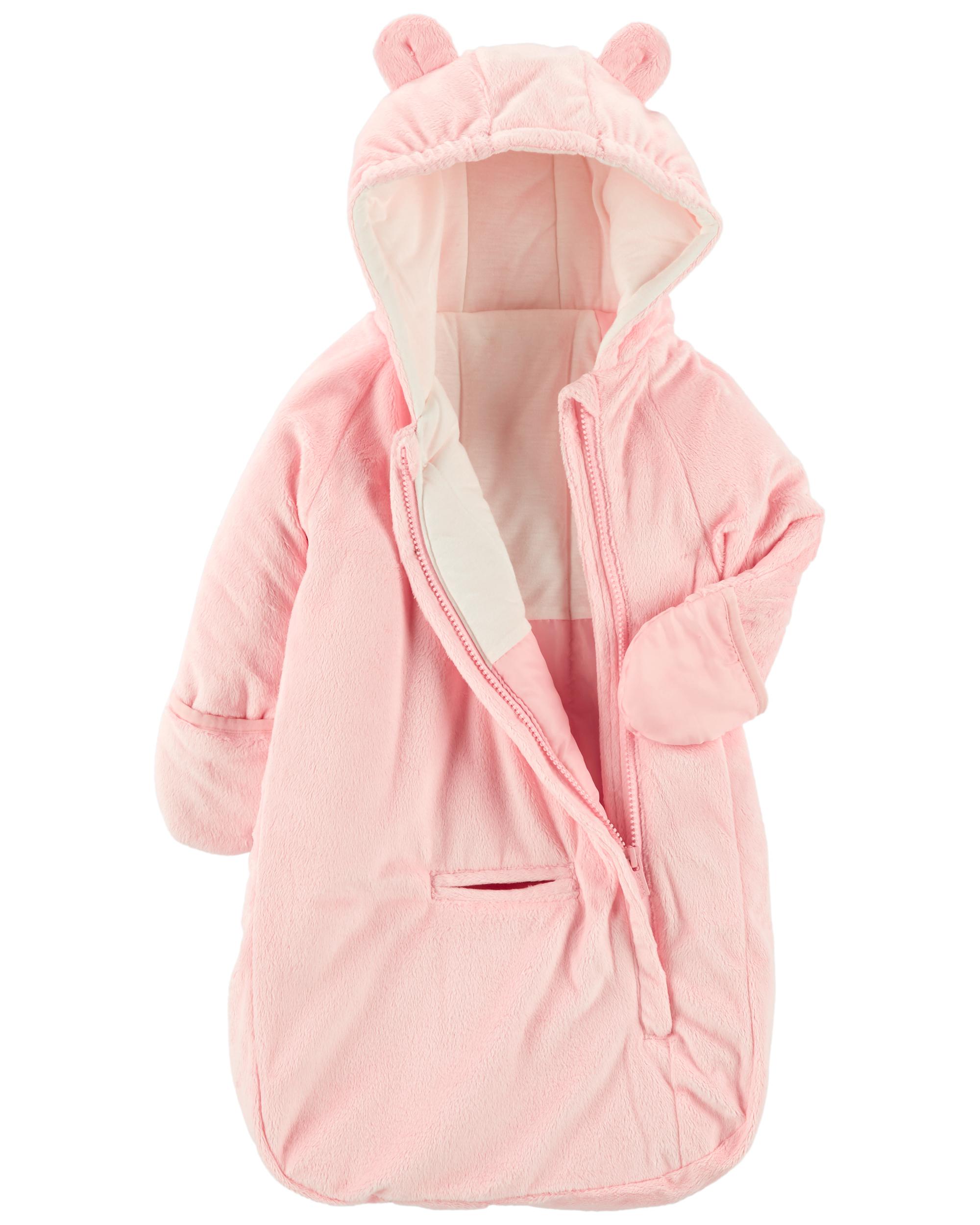 Pink Velboa Pram Bag | Carter's Oshkosh Canada
