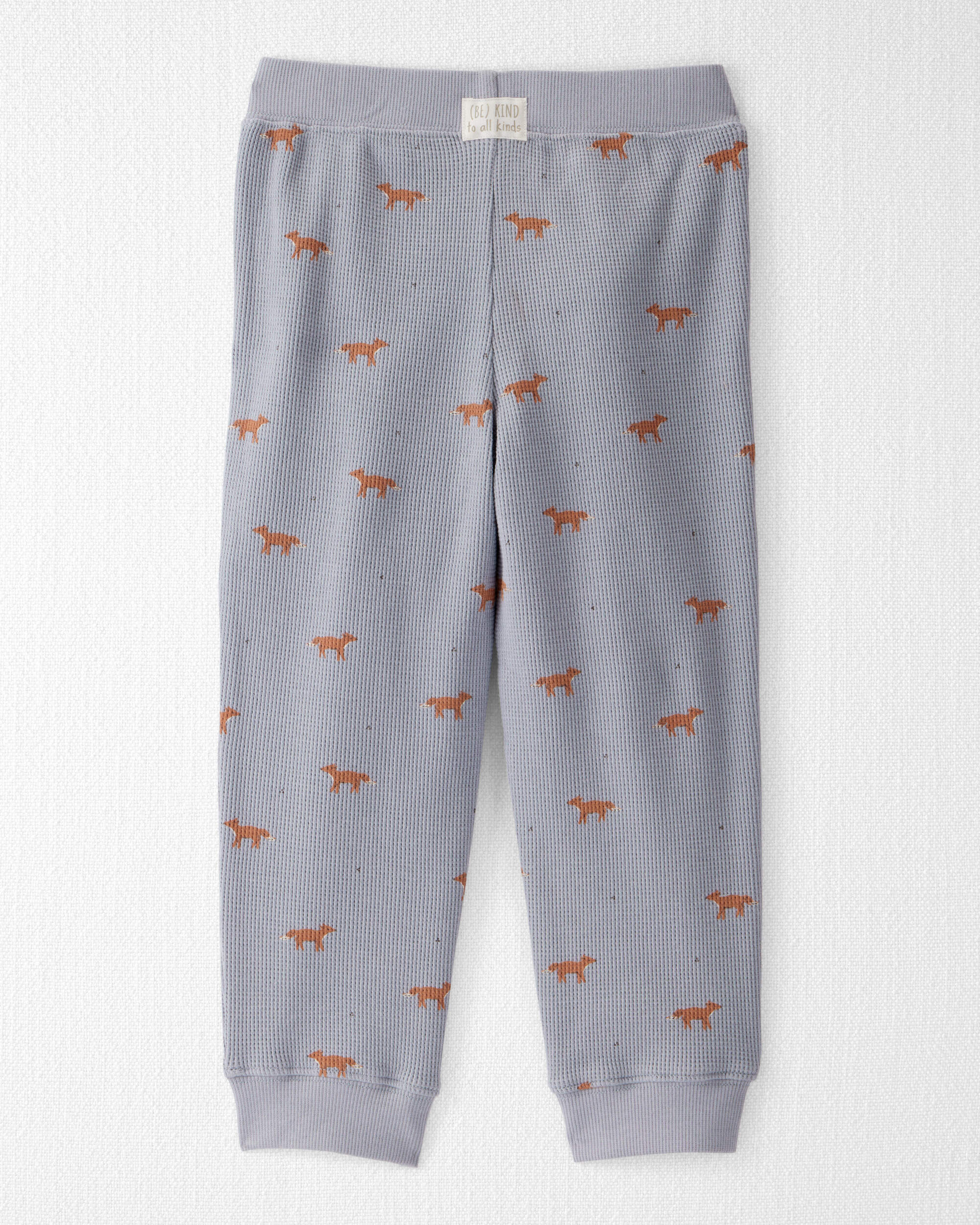 Toddler Organic Cotton Pyjamas Shadow Fox Print