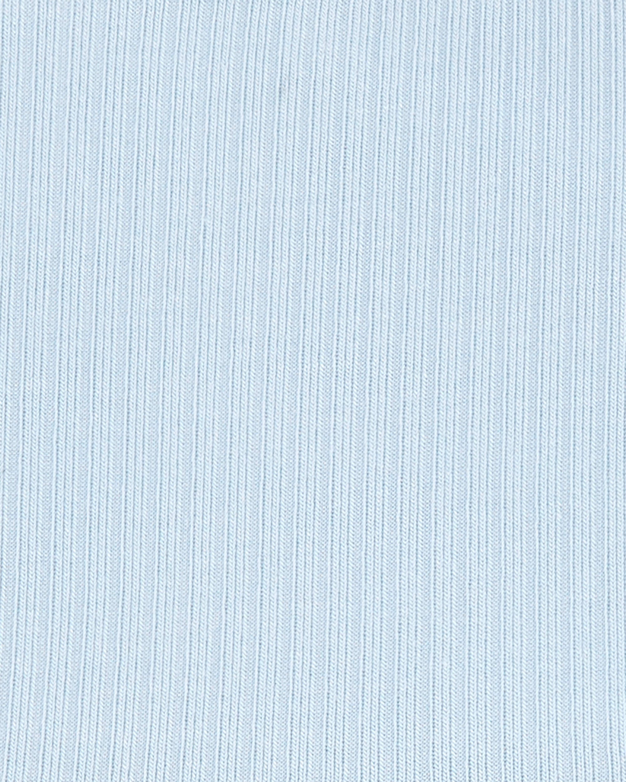 Solid PurelySoft Bodysuit Dress -Blue