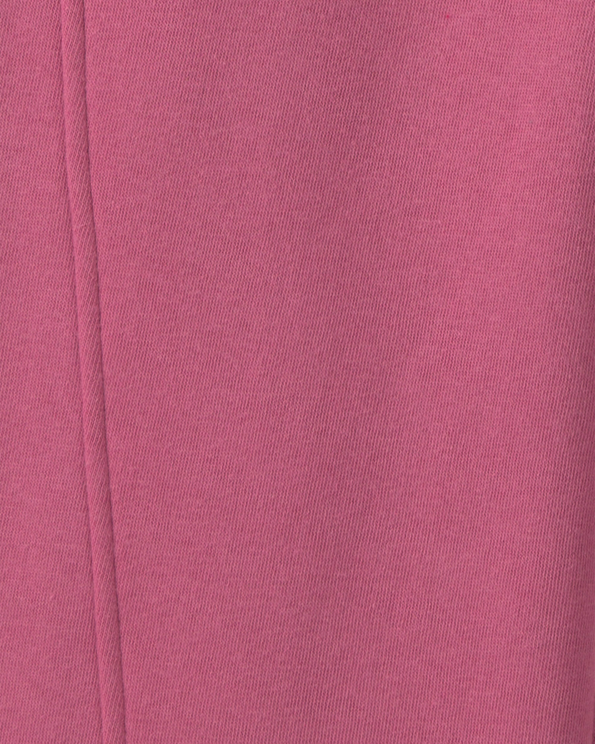 Girls Fleece Wide-Leg Active Pants - Pink