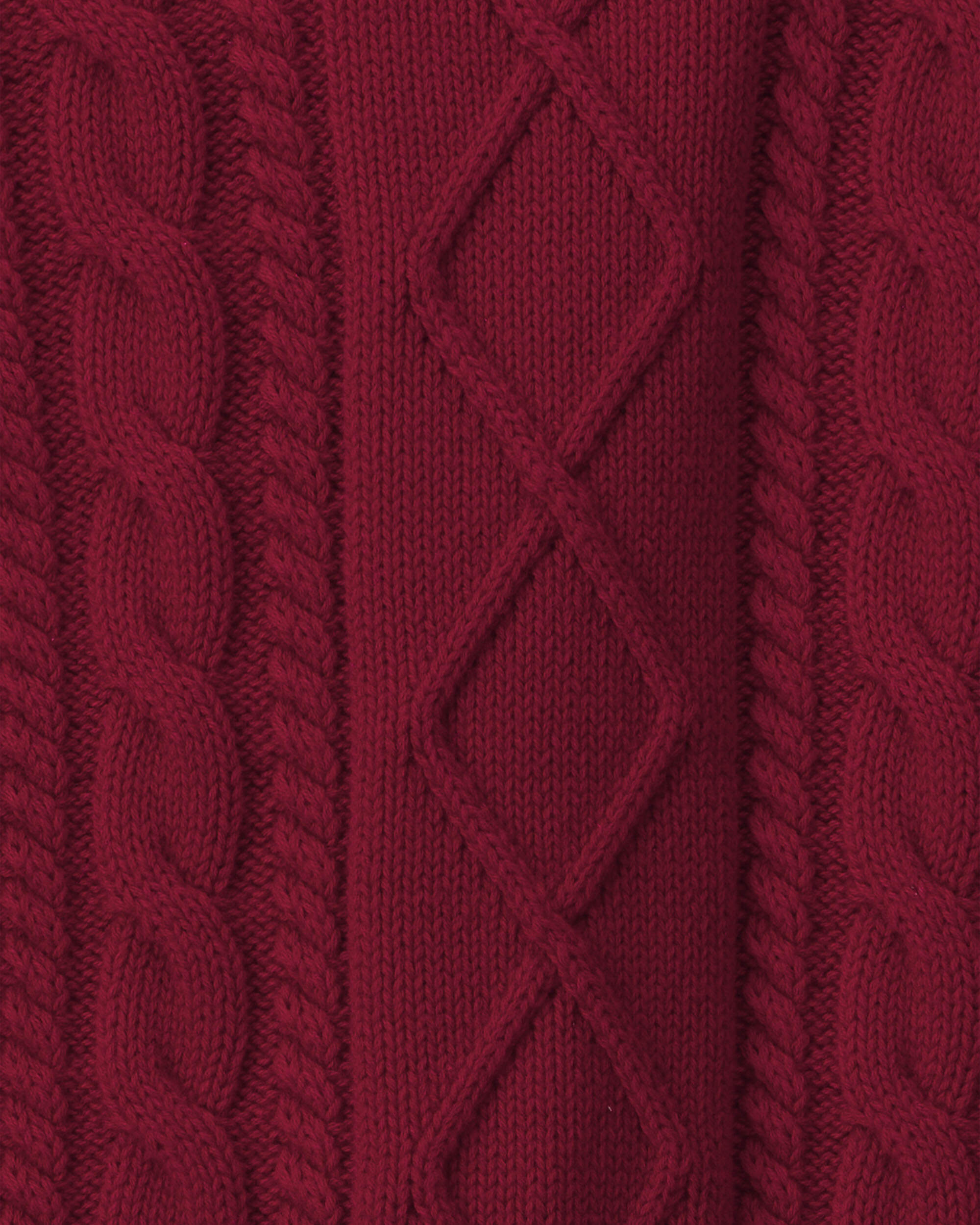 Toddler Organic Cotton Cable Knit Sweater