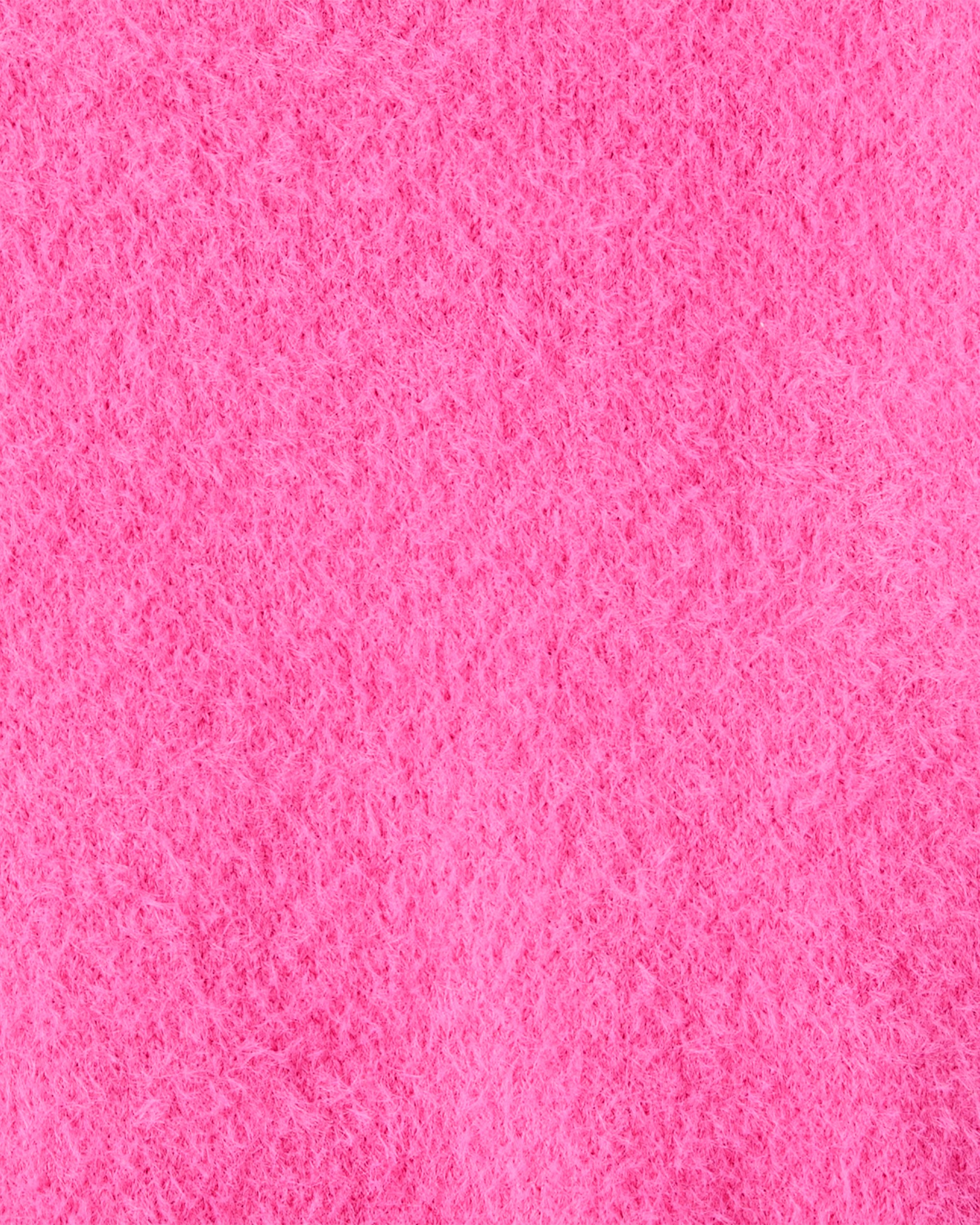 Toddler Girl Brushed Sweater - Pink