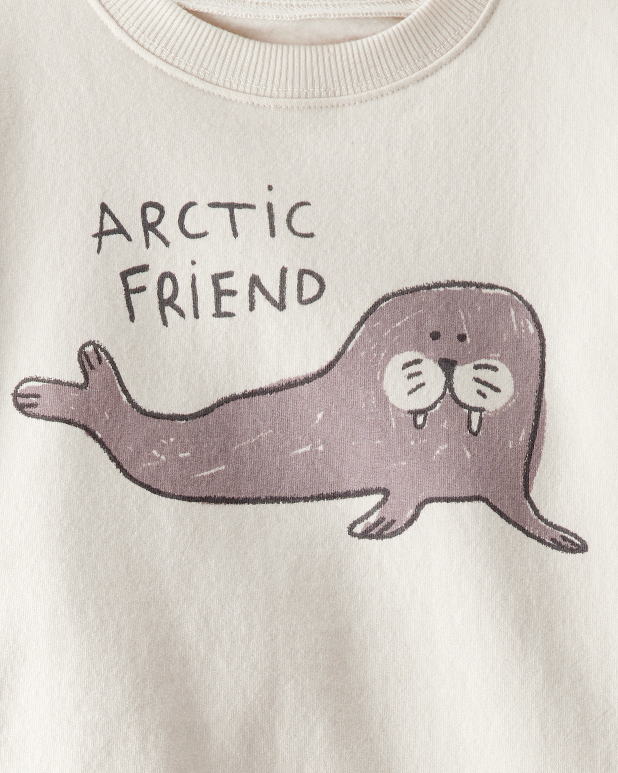 Toddler 2-Piece Set Made with Organic Cotton Artic Friends Print