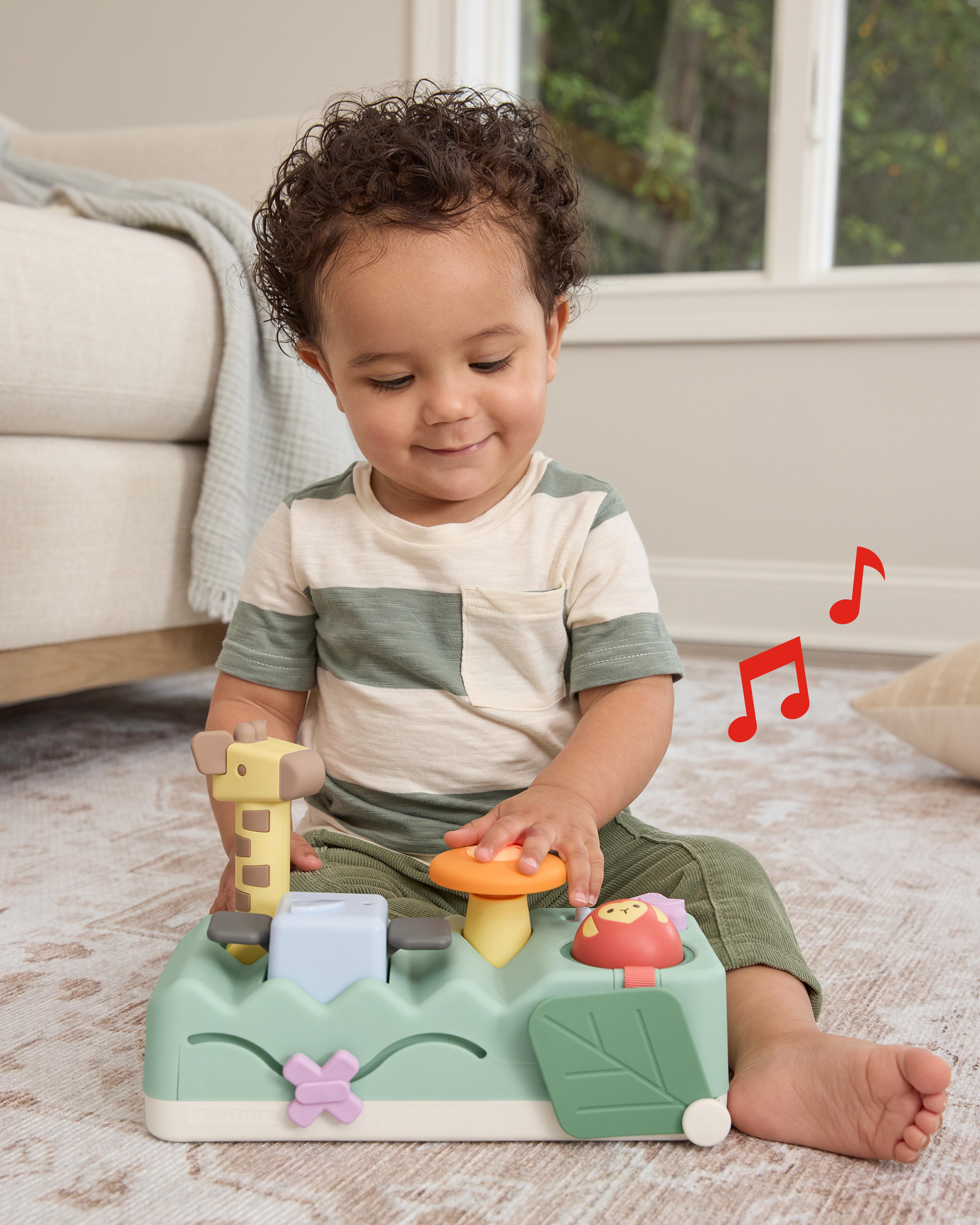 Geometric Wonders Musical Pounding Bench Baby Toy