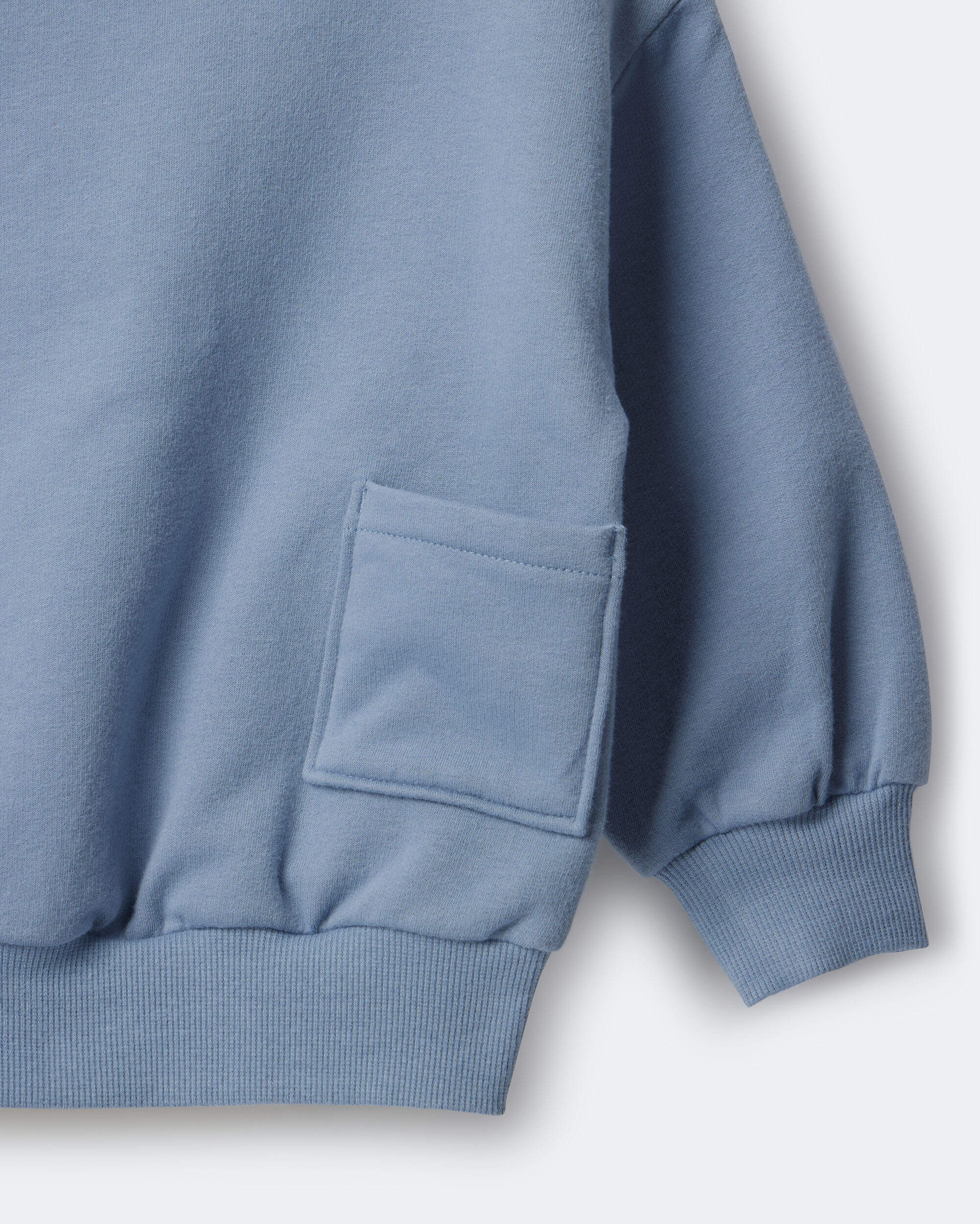 Toddler Neutral Otter Sweatshirt™ with Pockets - Blue