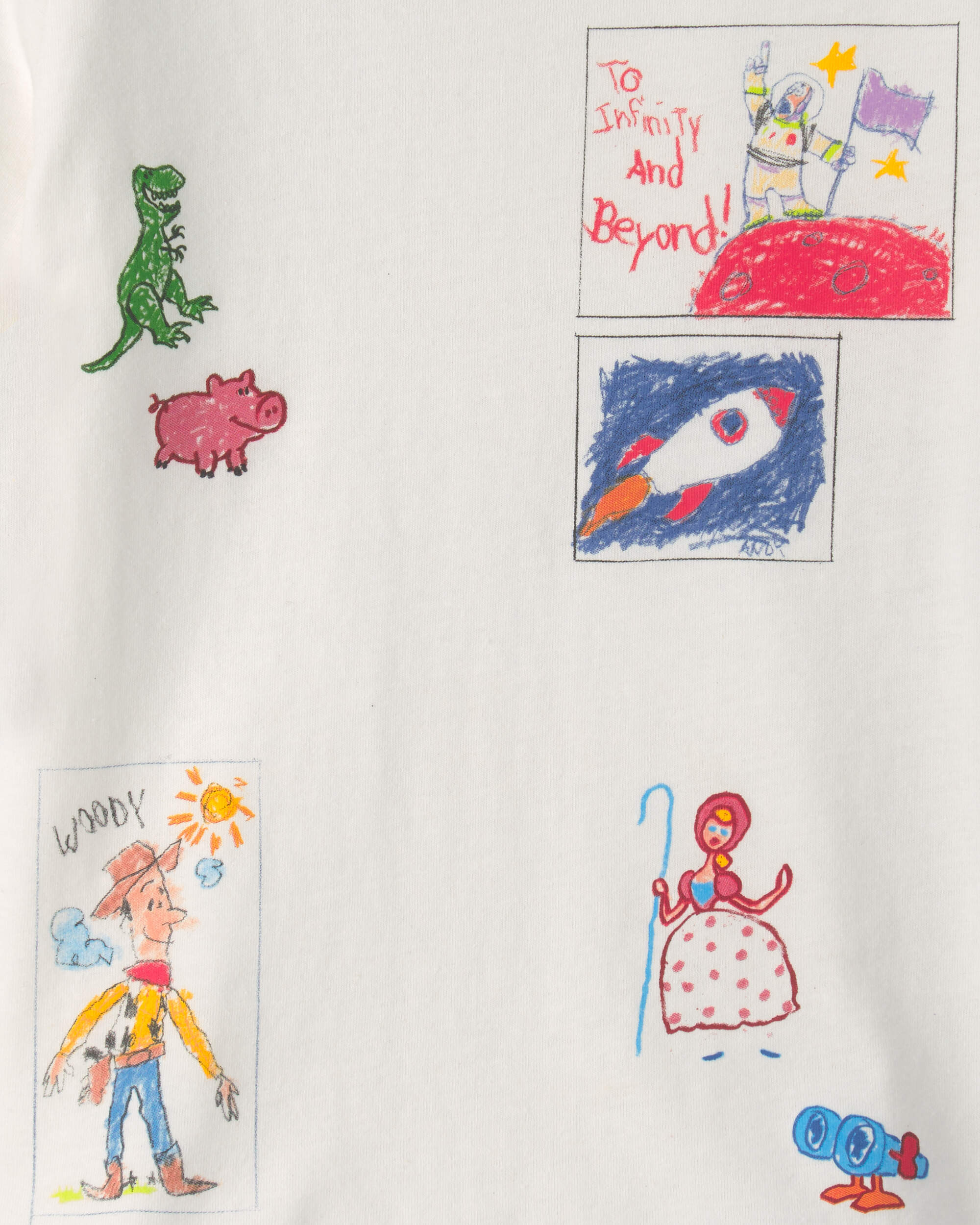 Toddler Pixar© Toy Story Graphic Tee - White
