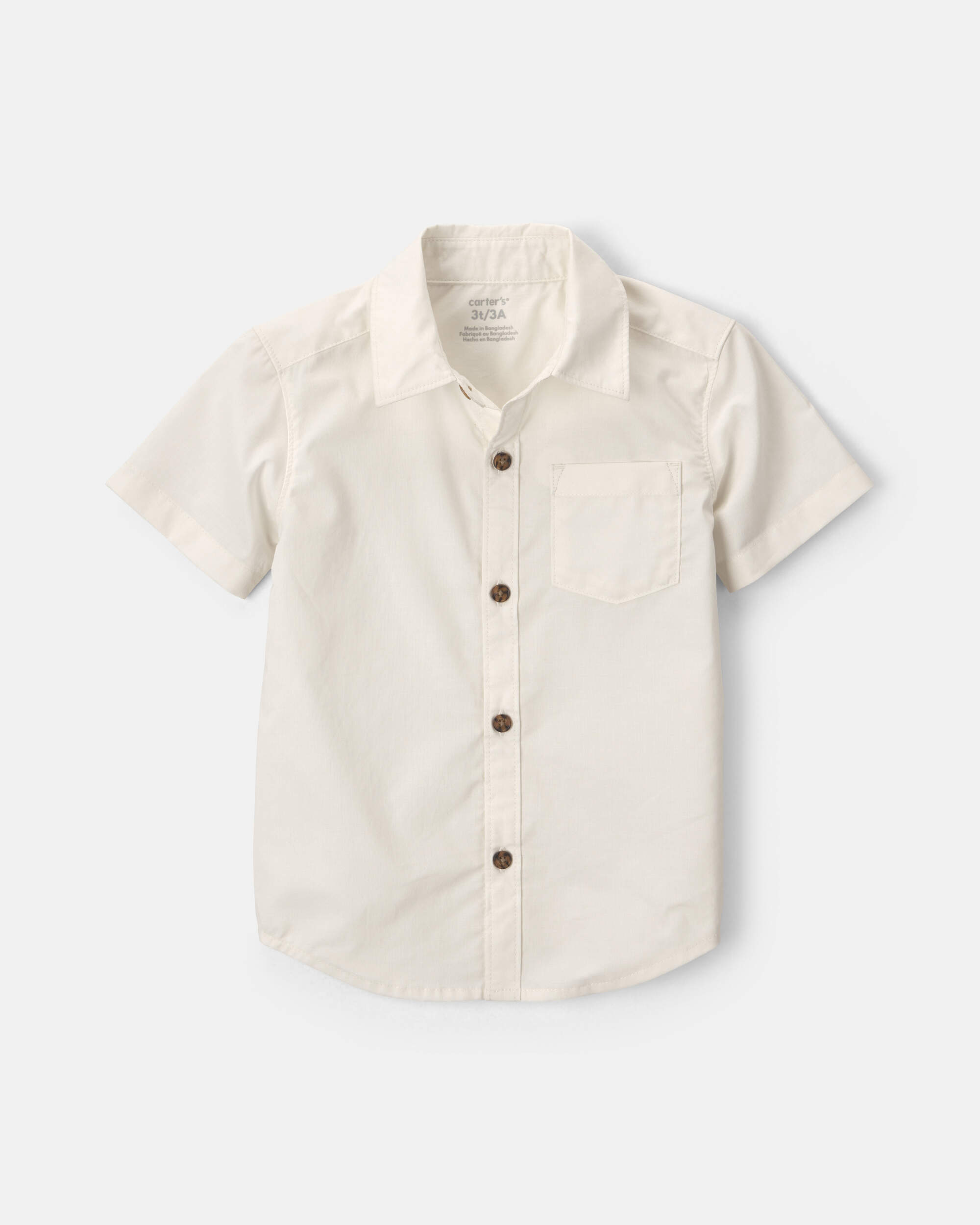 Baby Boy 2-Piece Short-Sleeve Top & Short Set - Blue/Cream