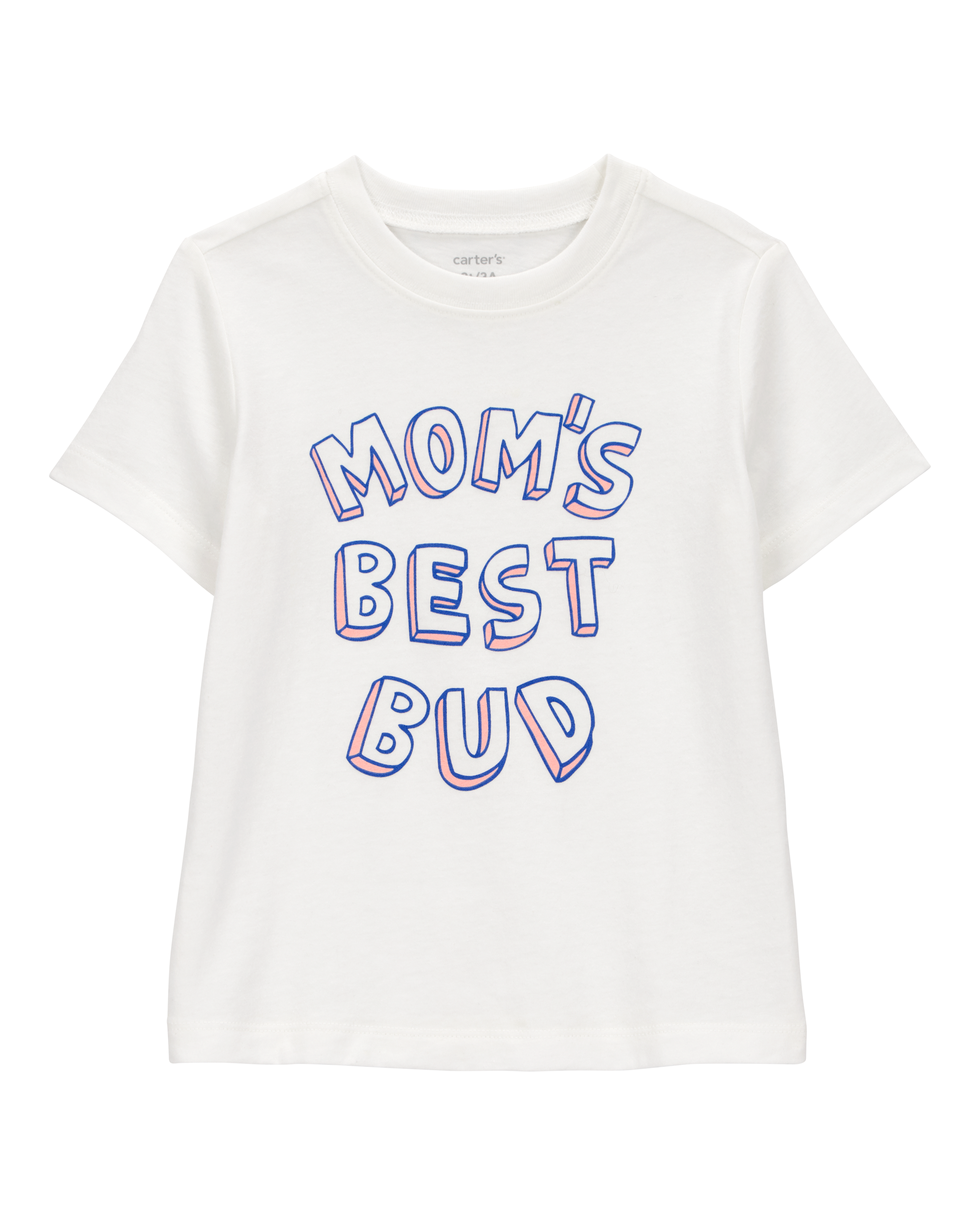 Toddler Mom's Best Bud Graphic Tee