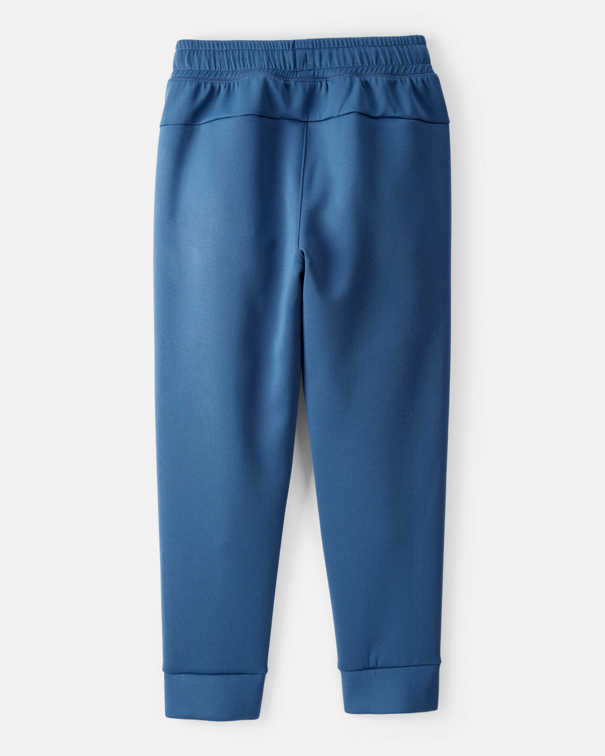 Boys Cotton Active Pants - Blue