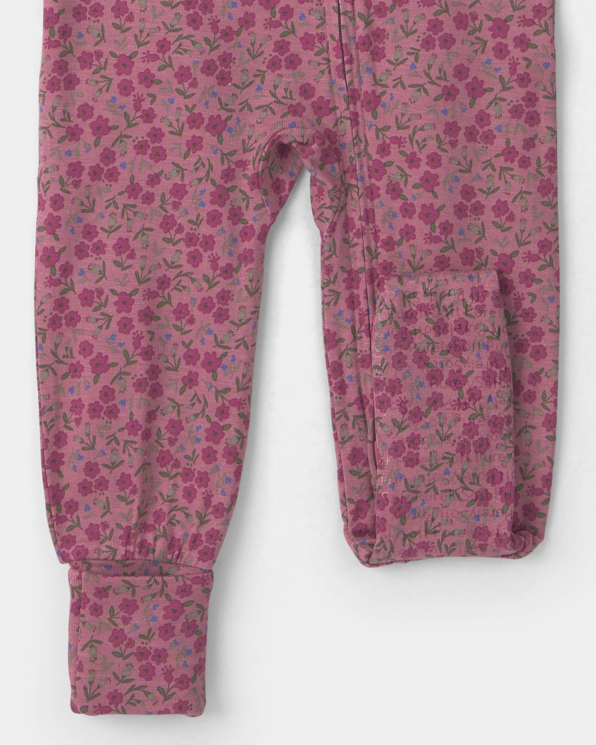 Baby Girl 1-Piece Floral PurelySoft™ Snug Fit Pyjama - Pink