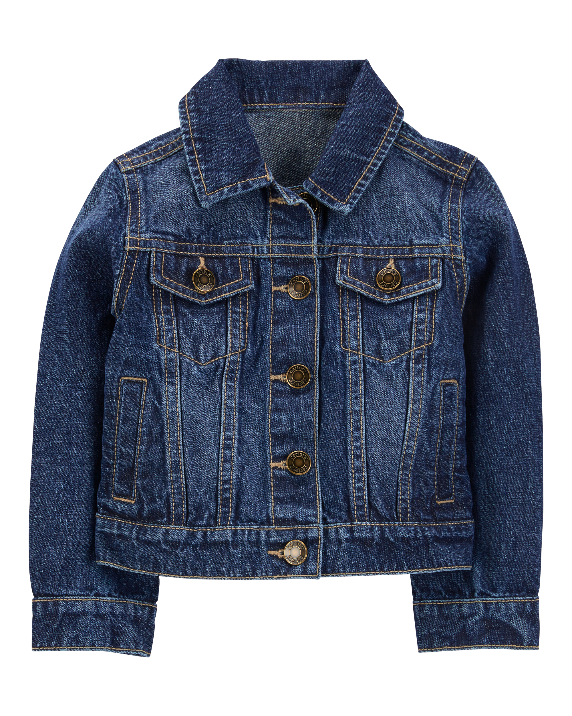 Toddler Girls Basic Denim Jacket