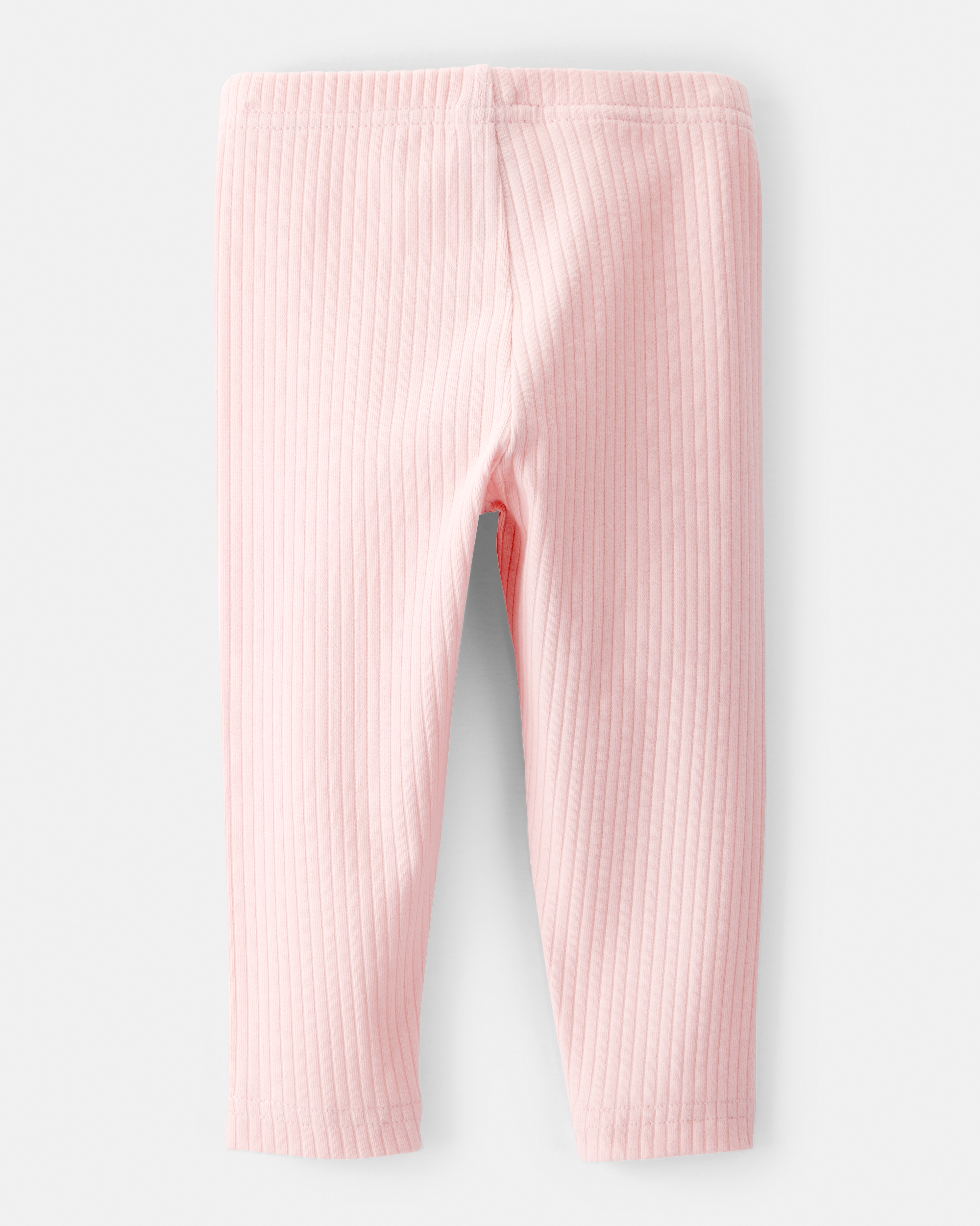 Baby Girl Ribbed Leggings