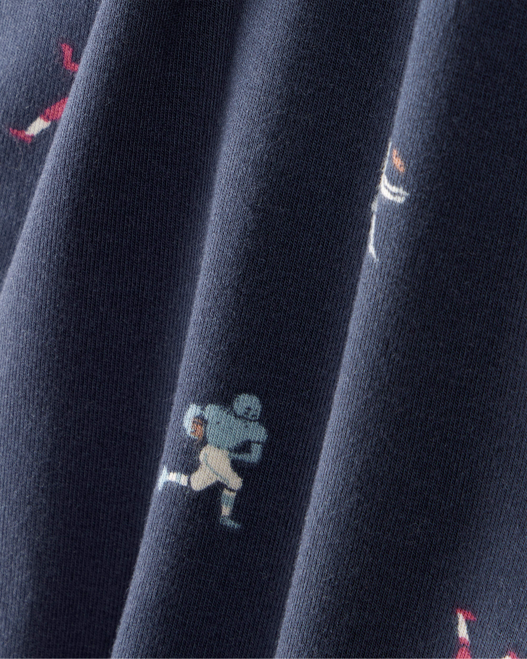 Baby Boy 2-Piece Football PurelySoft Pull-On Pants - Navy/Grey