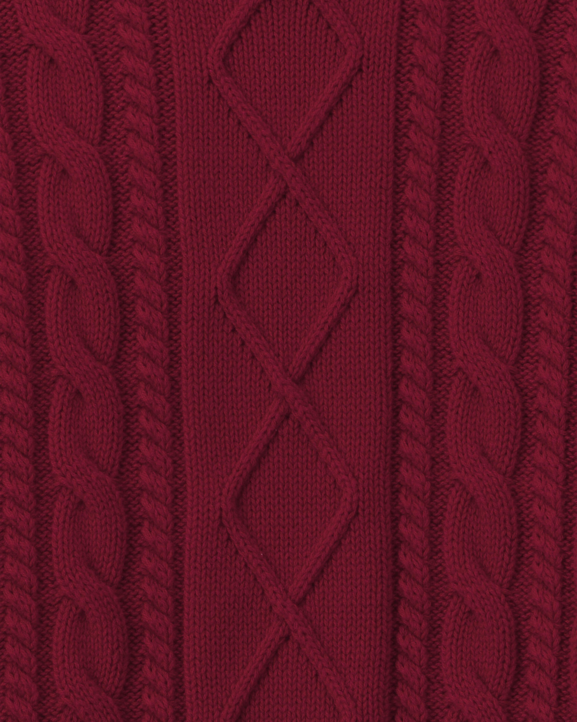 Boys Organic Cotton Cable Knit Sweater