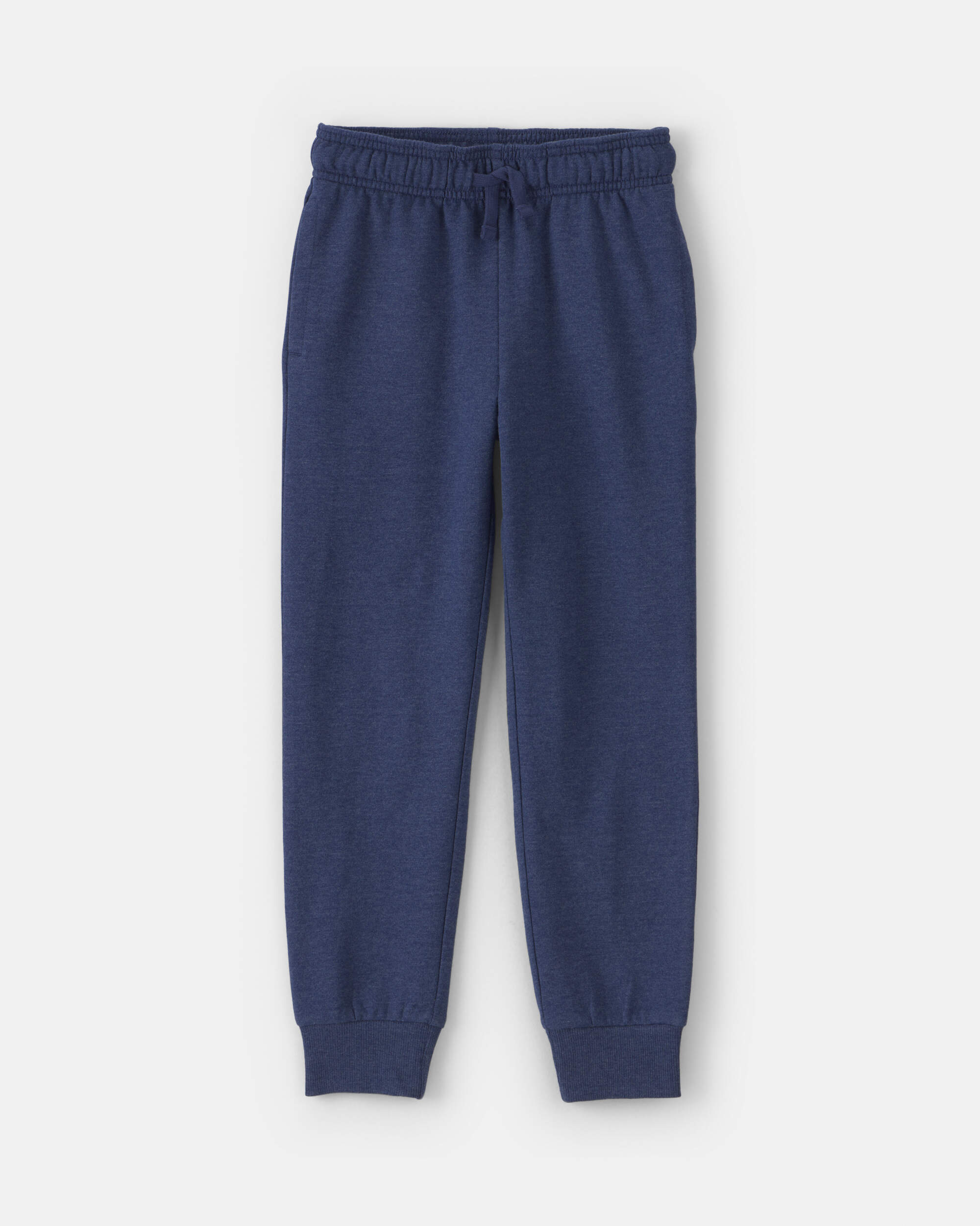 Boys French Terry Joggers - Navy Blue