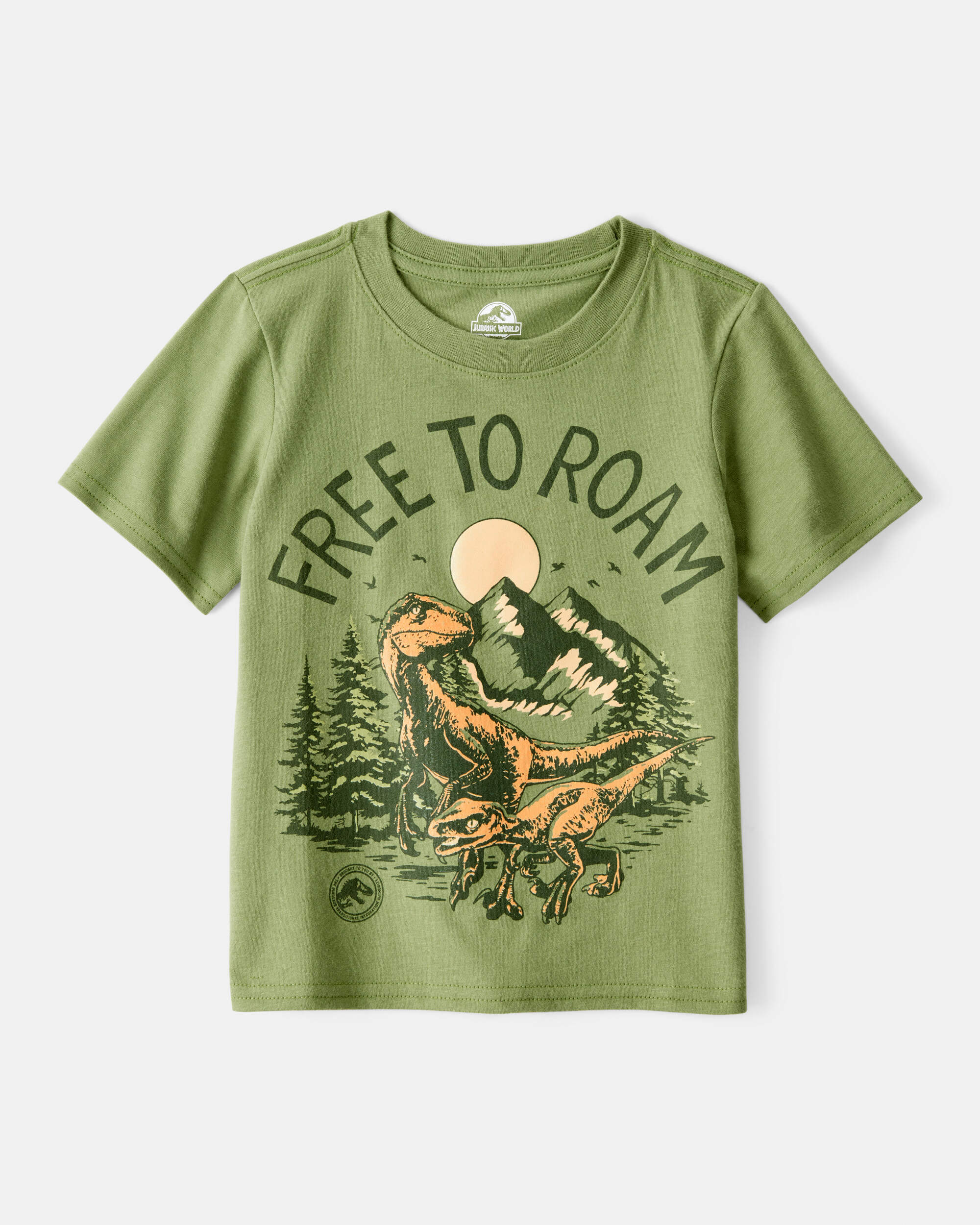 Toddler Boy Jurassic Park Short-Sleeve Graphic Tee - Green