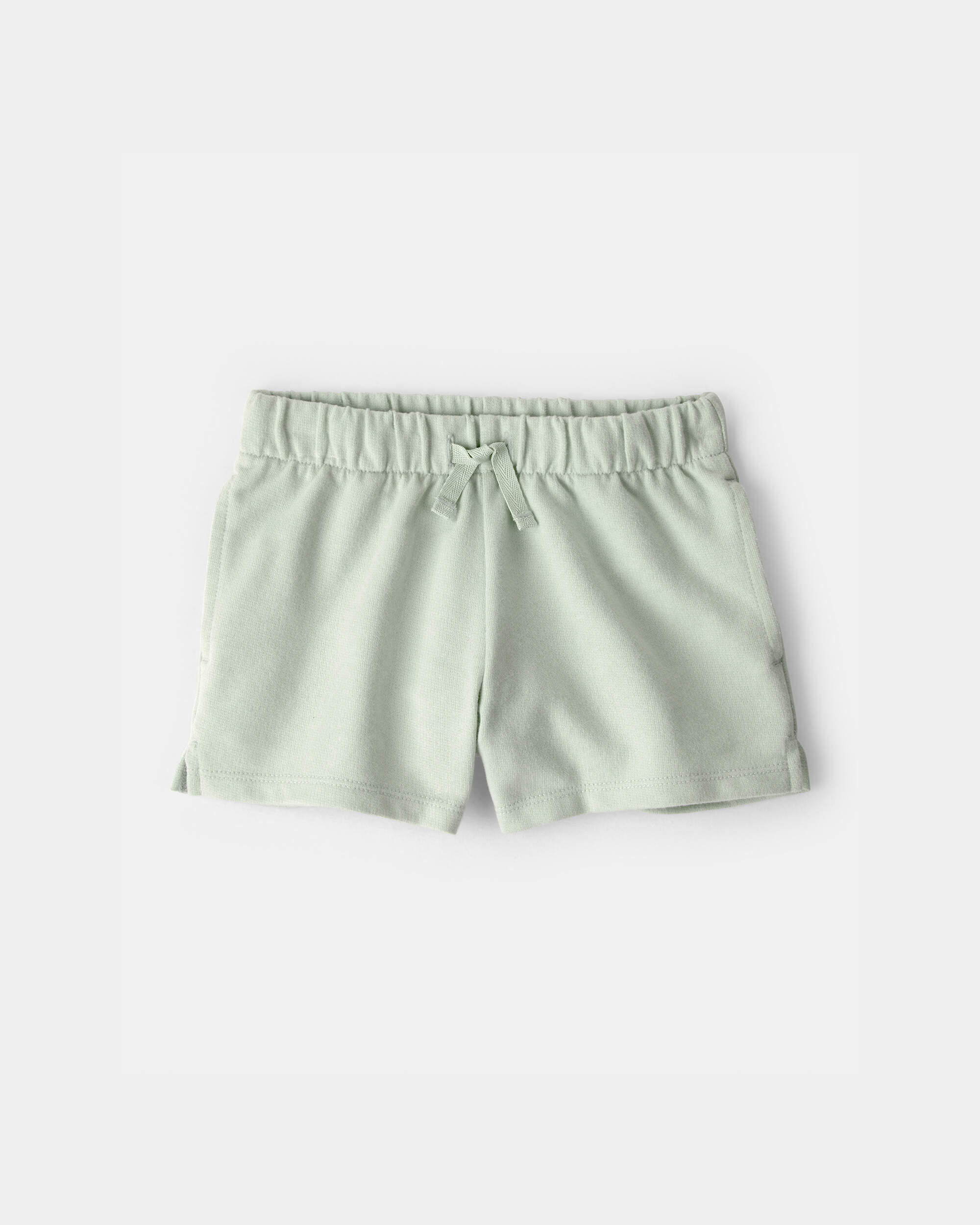 Toddler Girl French Terry Shorts - Green