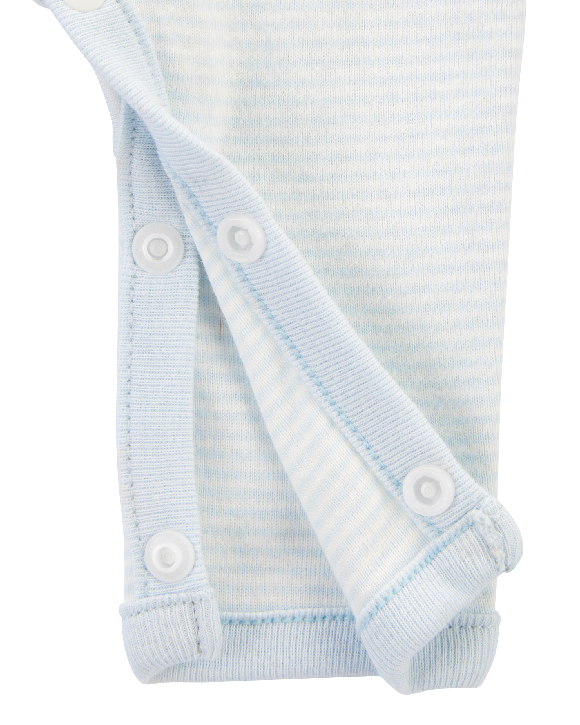 Baby Preemie Striped Cotton Sleeper