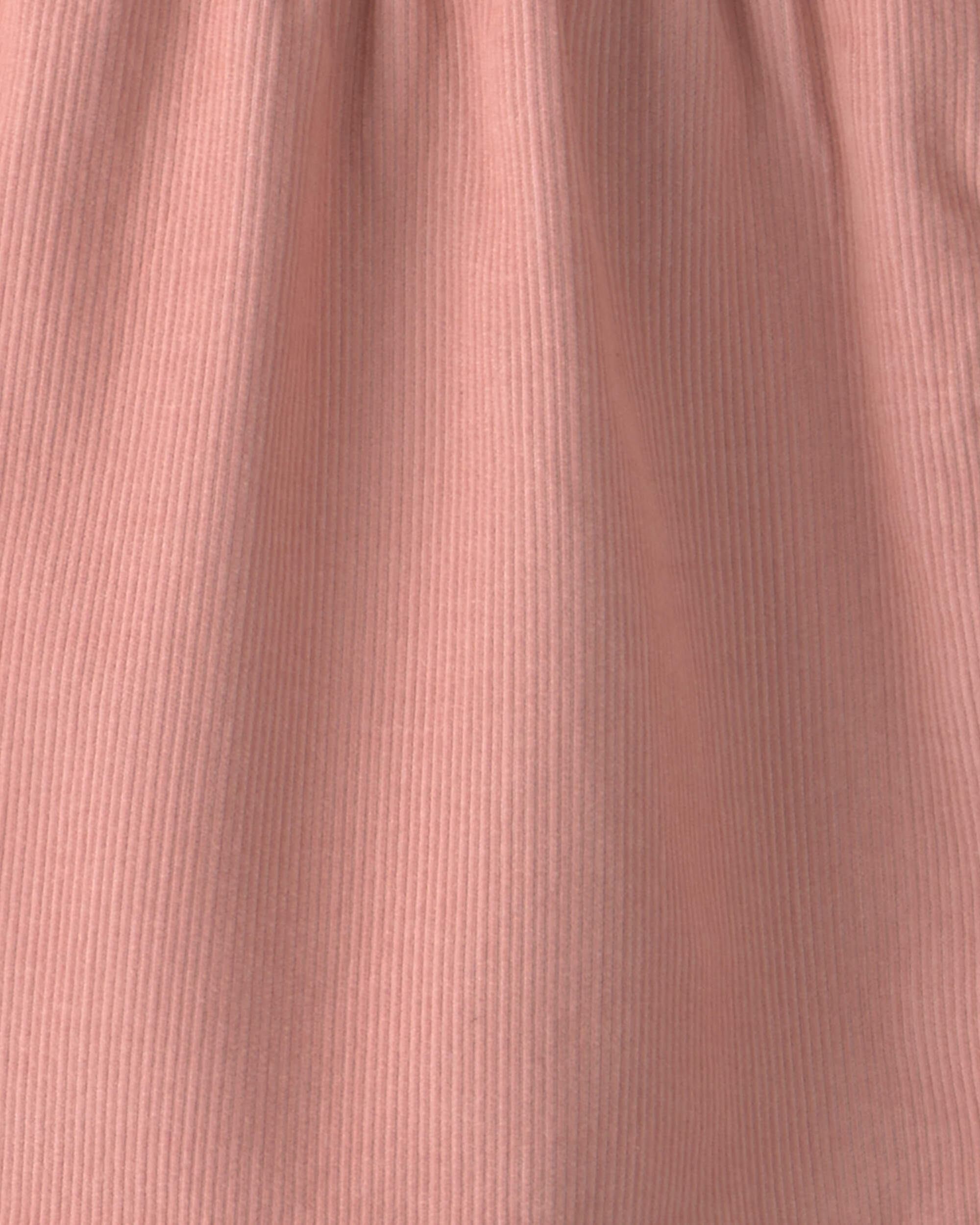 Girls Organic Cotton Corduroy Dress