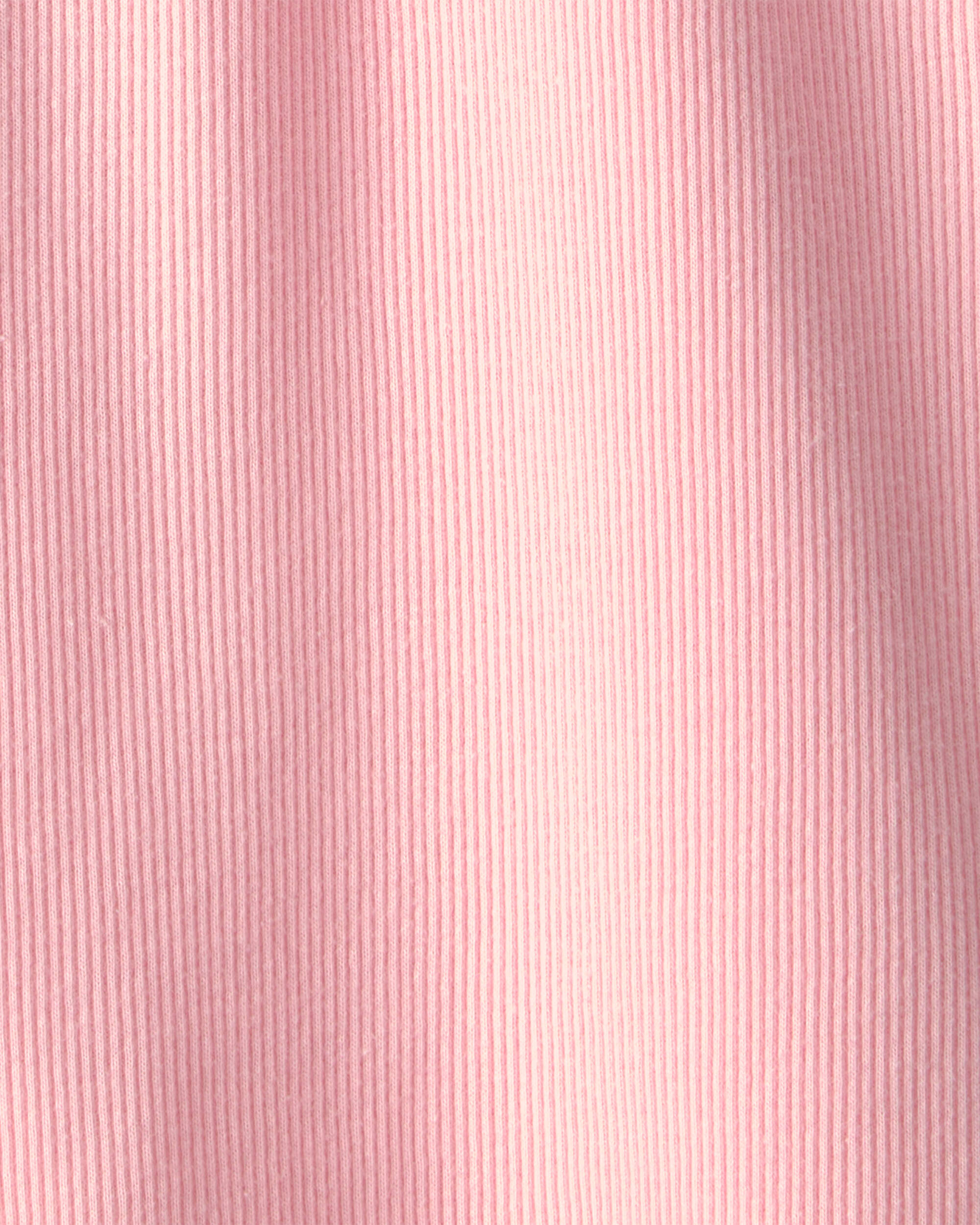 Girls Eyelet Top - Pink