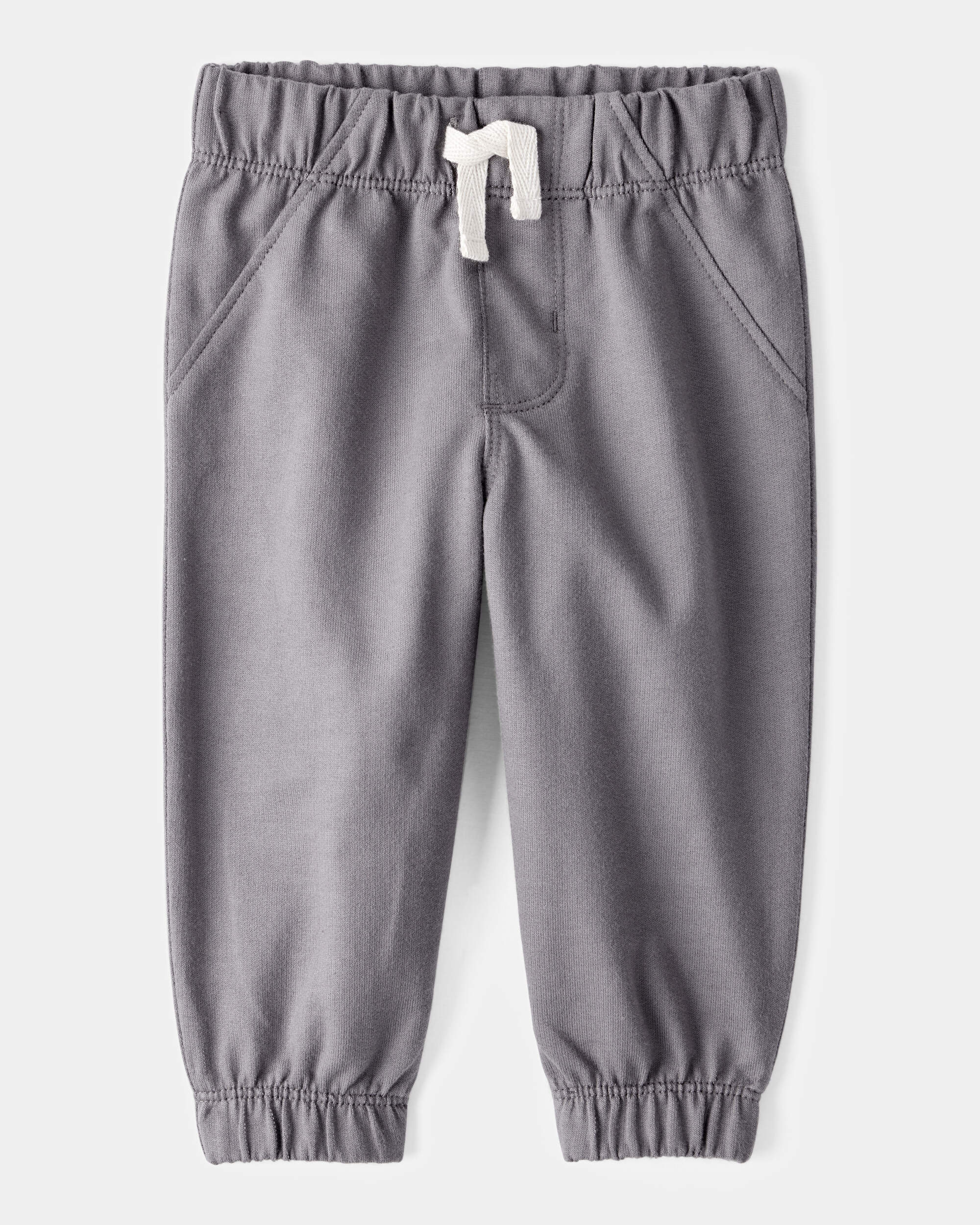 Baby Boy 2-Piece Striped Polo Bodysuit & Pull-On Pant Set