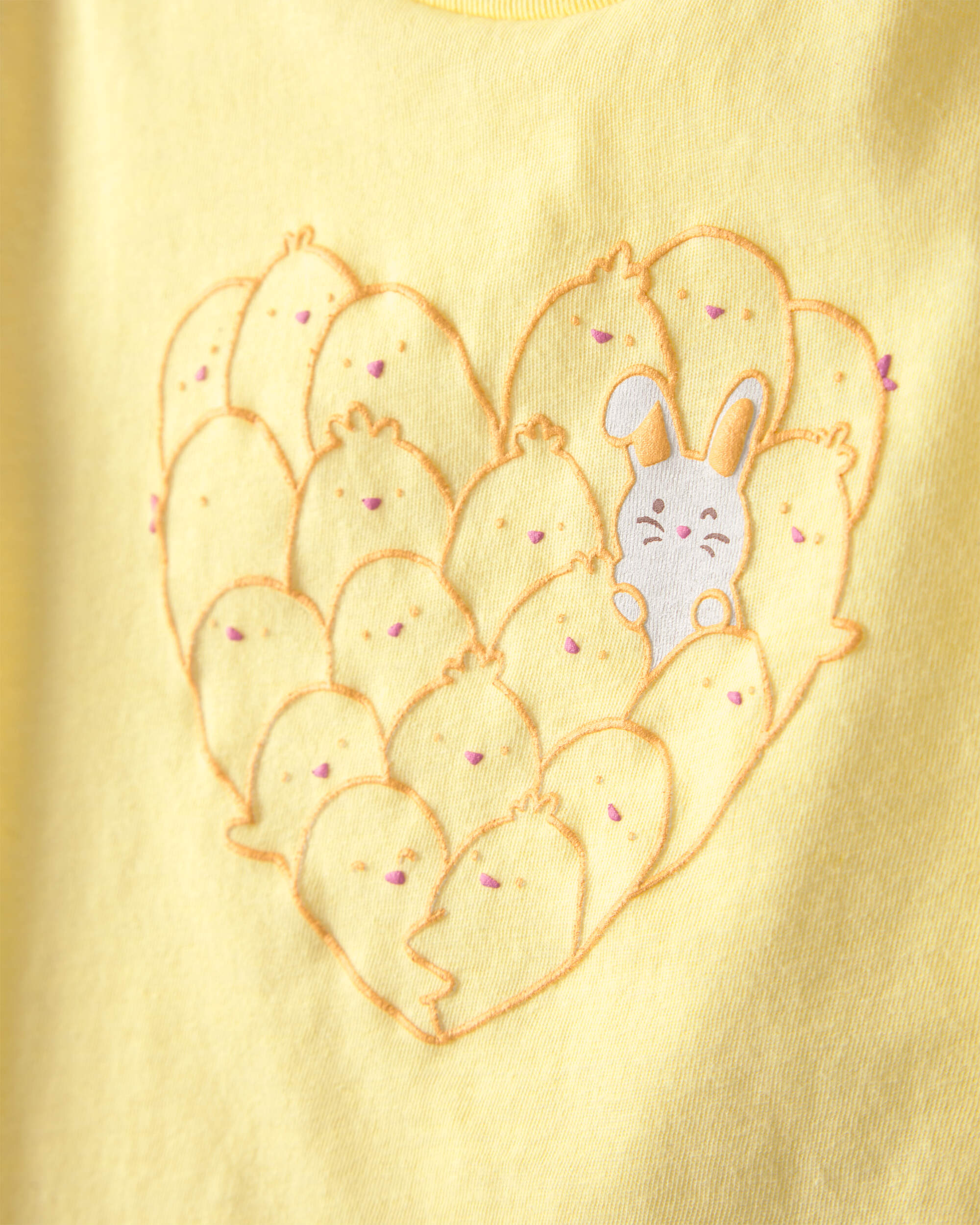 Toddler Girl Easter Chick Graphic Tee - Yellow