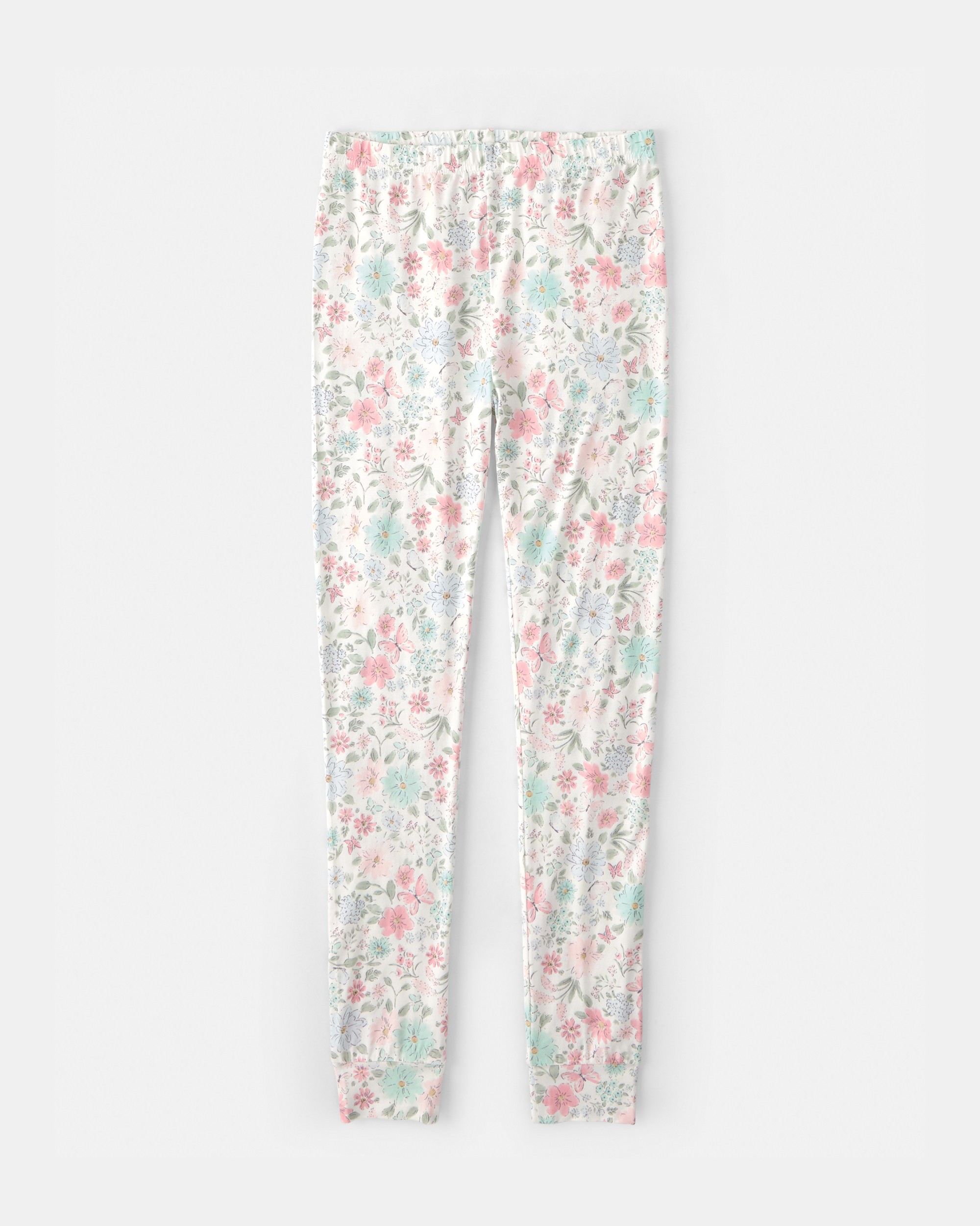 Girls Butterfly Garden PurelySoft 2-Piece Pajama Set