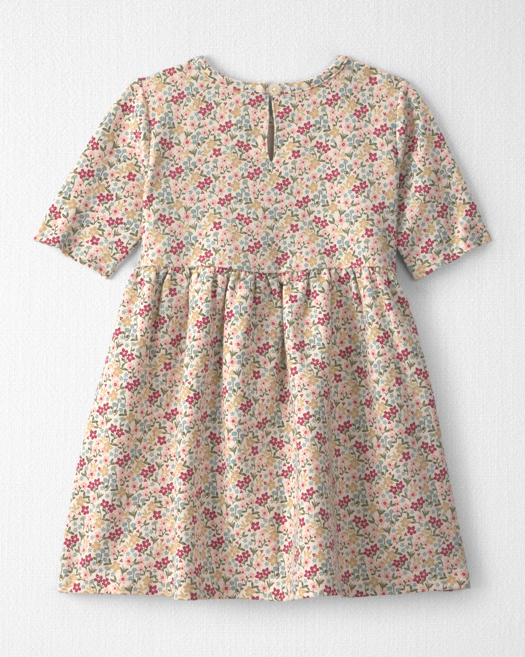 Toddler Girl Organic Cotton French Terry Dress