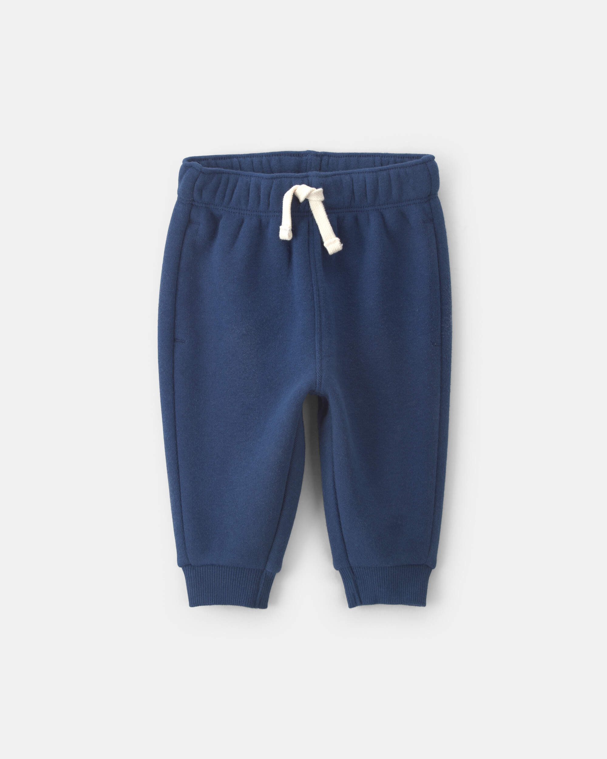 Baby Boy Fleece Pants - Navy Blue