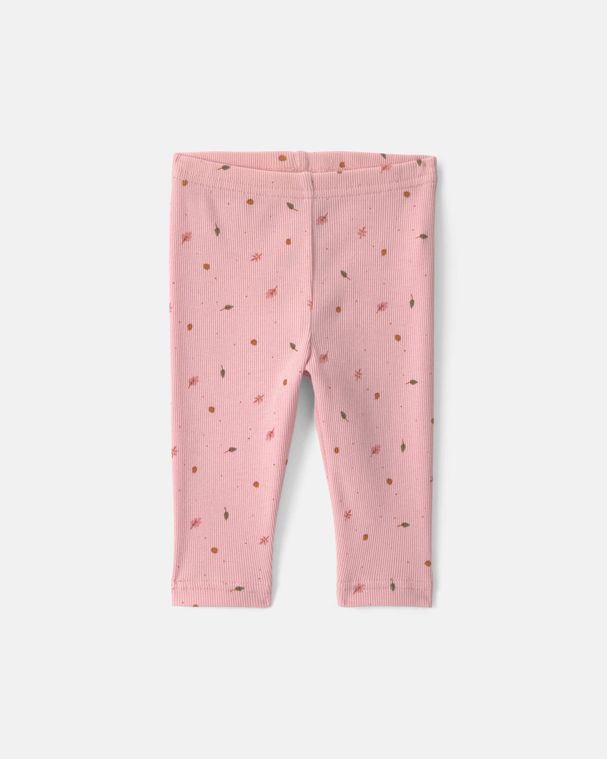 Baby Girl 3-Piece Leaves Layering Set - Pink