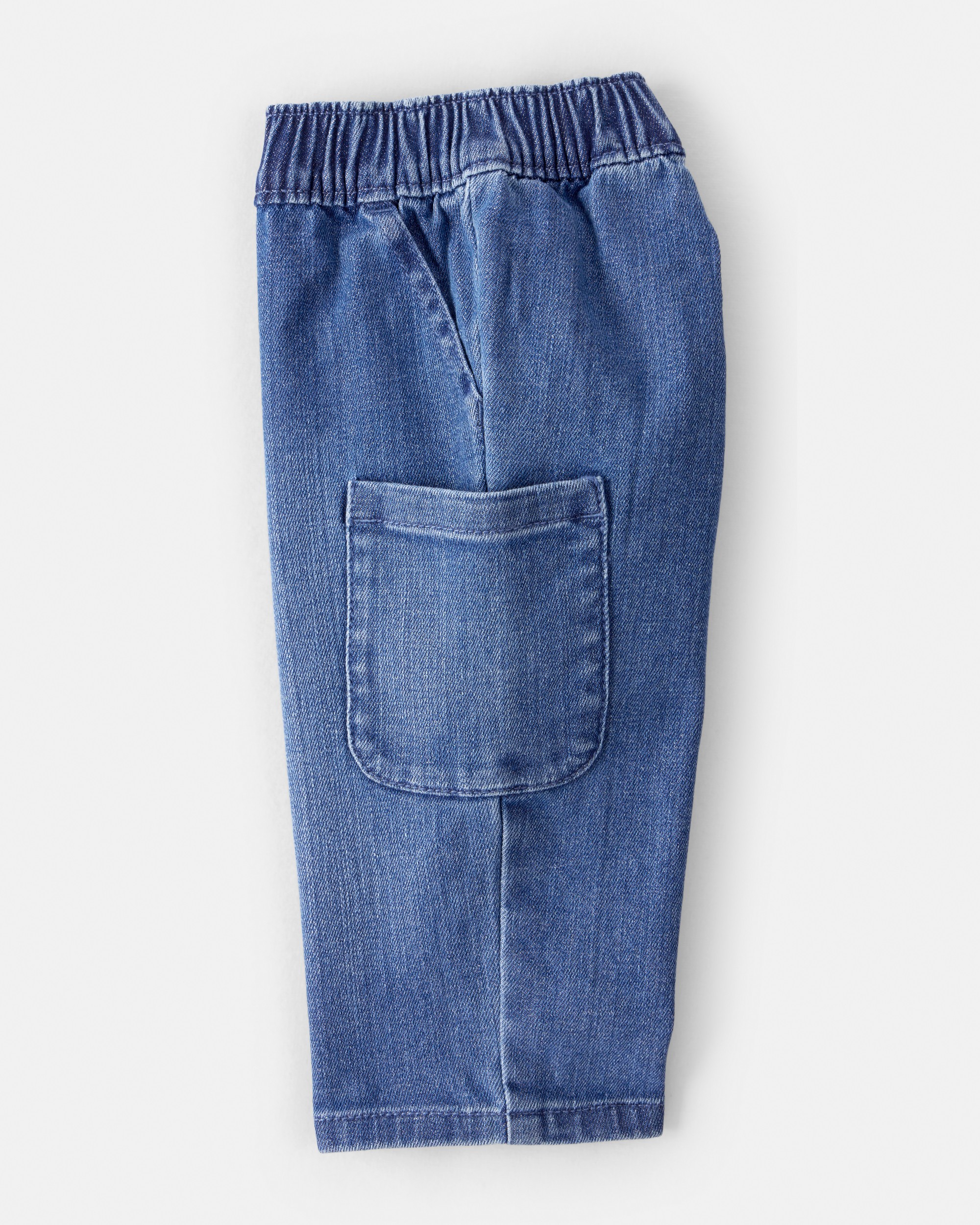 Baby Boy 3-Piece Plaid Shacket Outfit Set