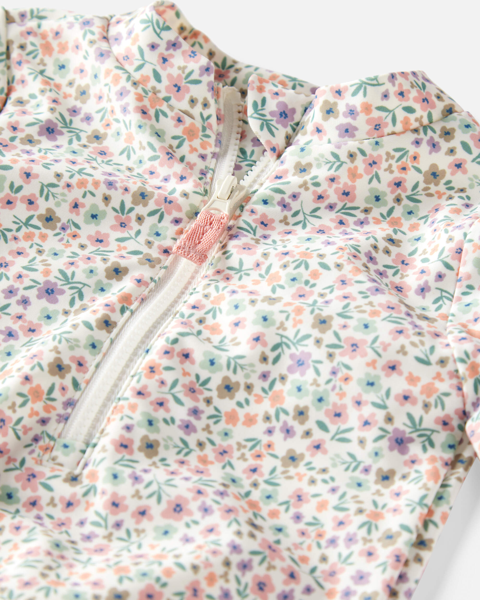 Baby Girl Recycled Ruffle Swimsuit