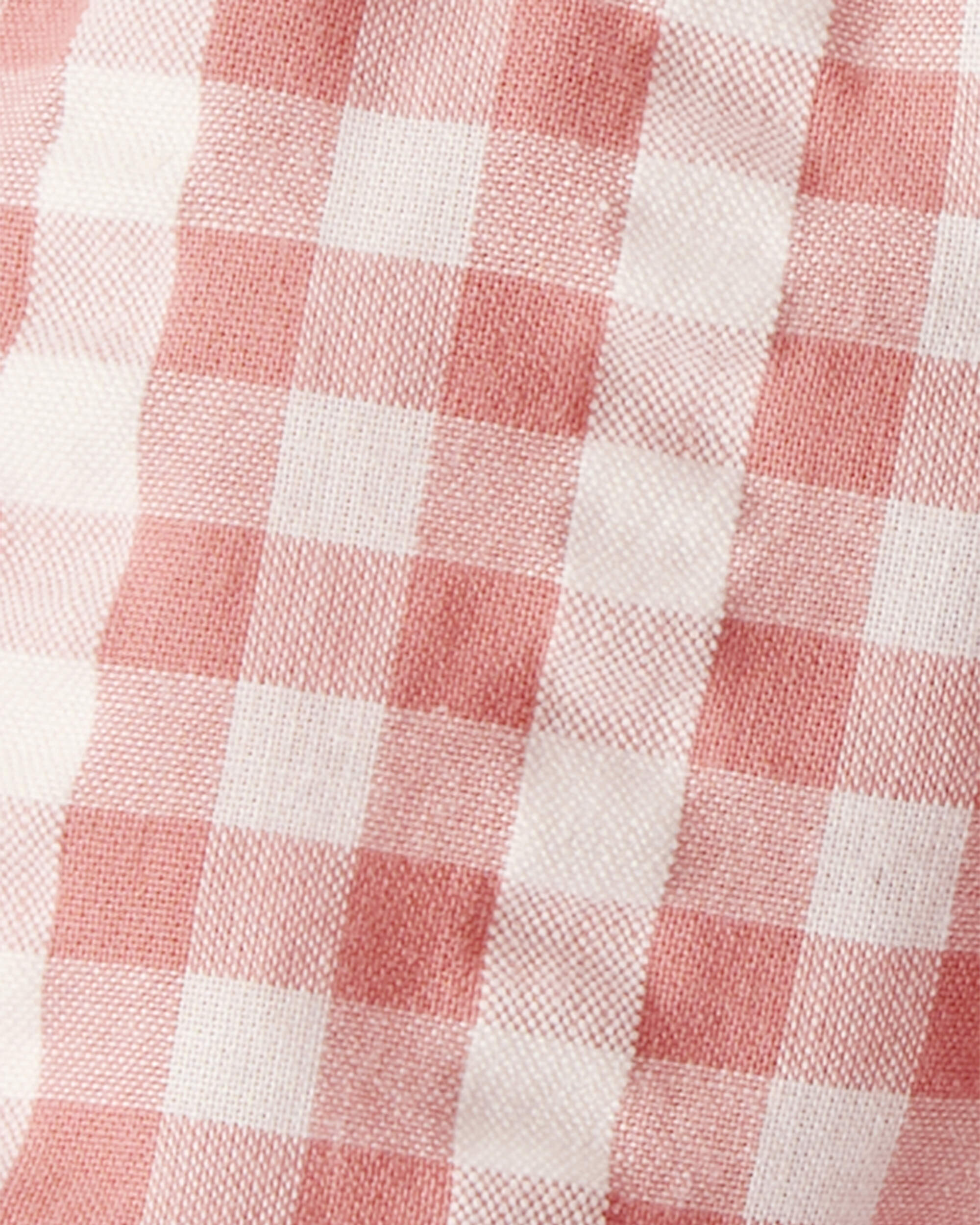 Baby Gingham Shorts Made With Organic Cotton