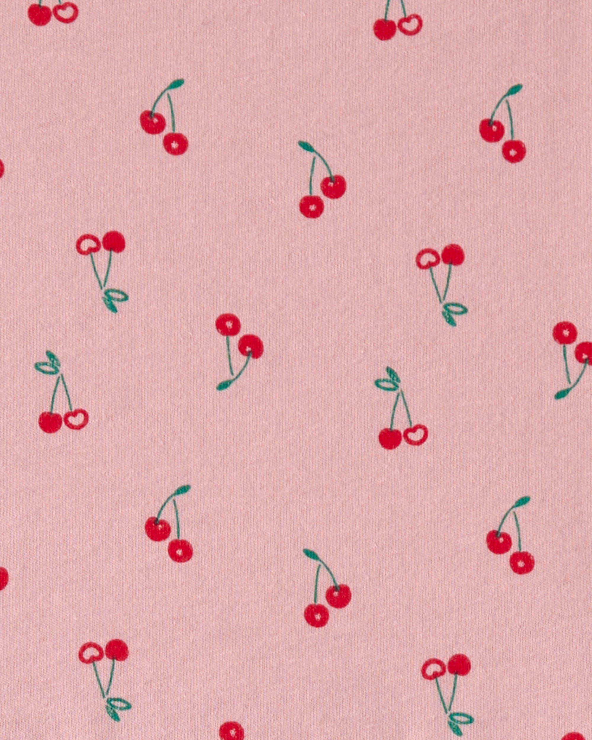 Toddler Girl Cherry Long-Sleeve Knit Dress - Pink