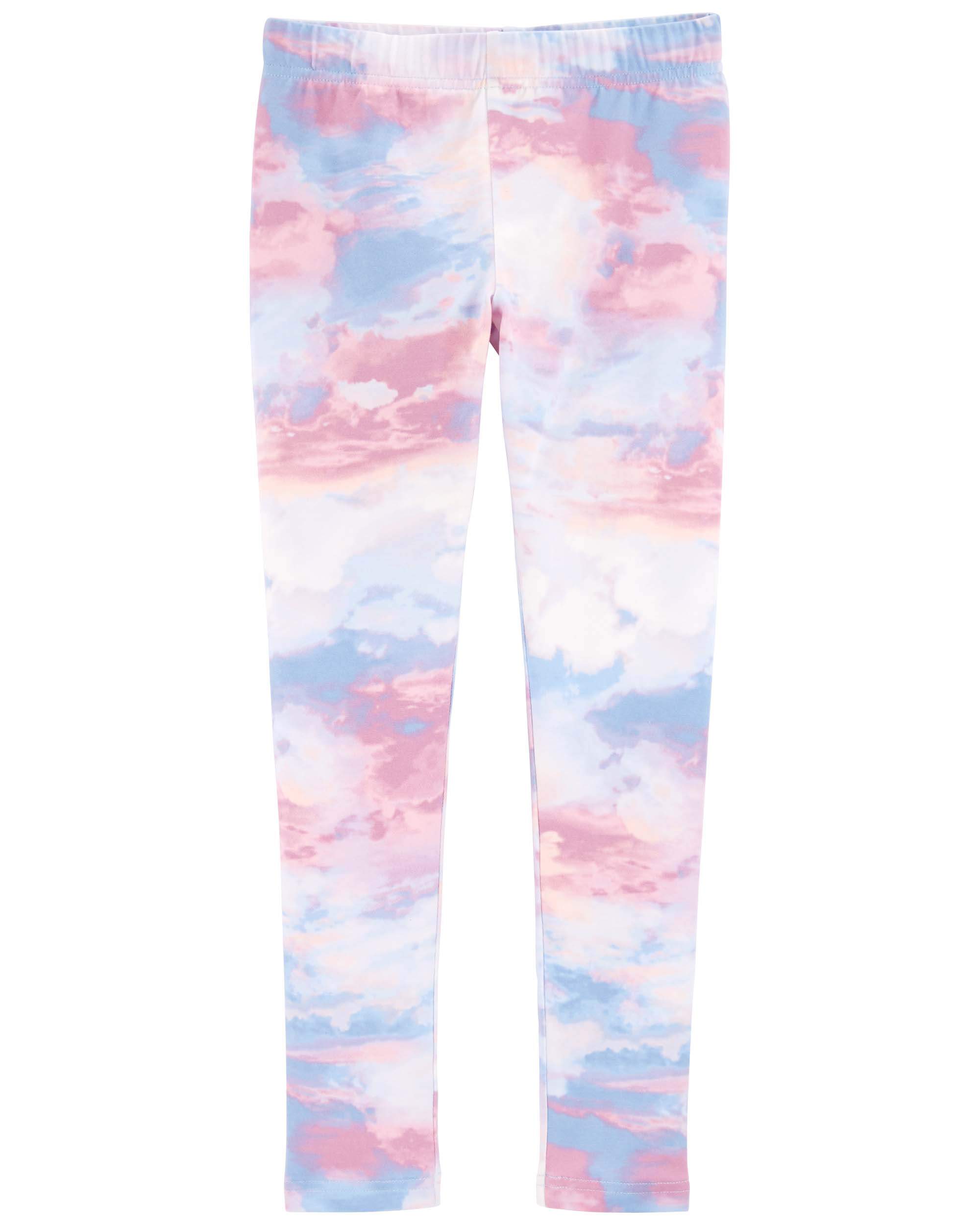 Wild Cat Pastel Pink, Yellow, and Blue Tie Dye Leggings, Size 1X – The Plus  Bus Boutique