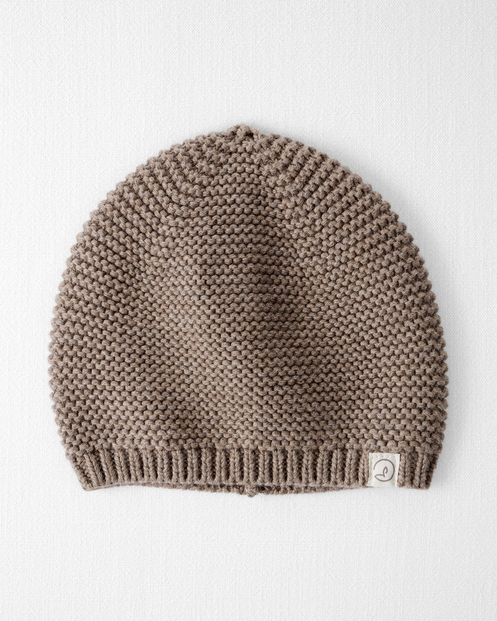 Baby Organic Cotton Sweater Knit Cap