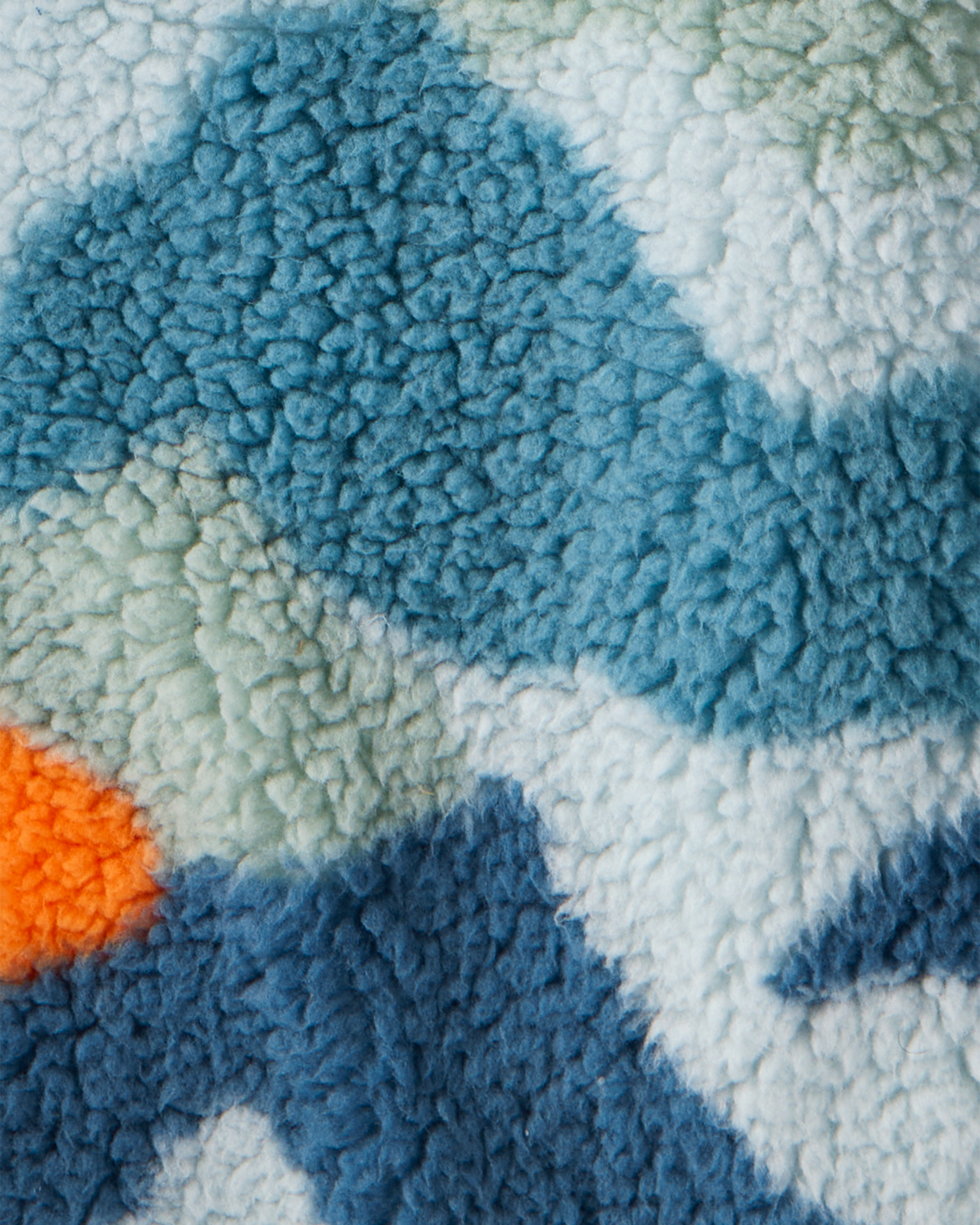 Toddler Boy Mountain Sherpa Zip-Up Jacket - Teal/Green