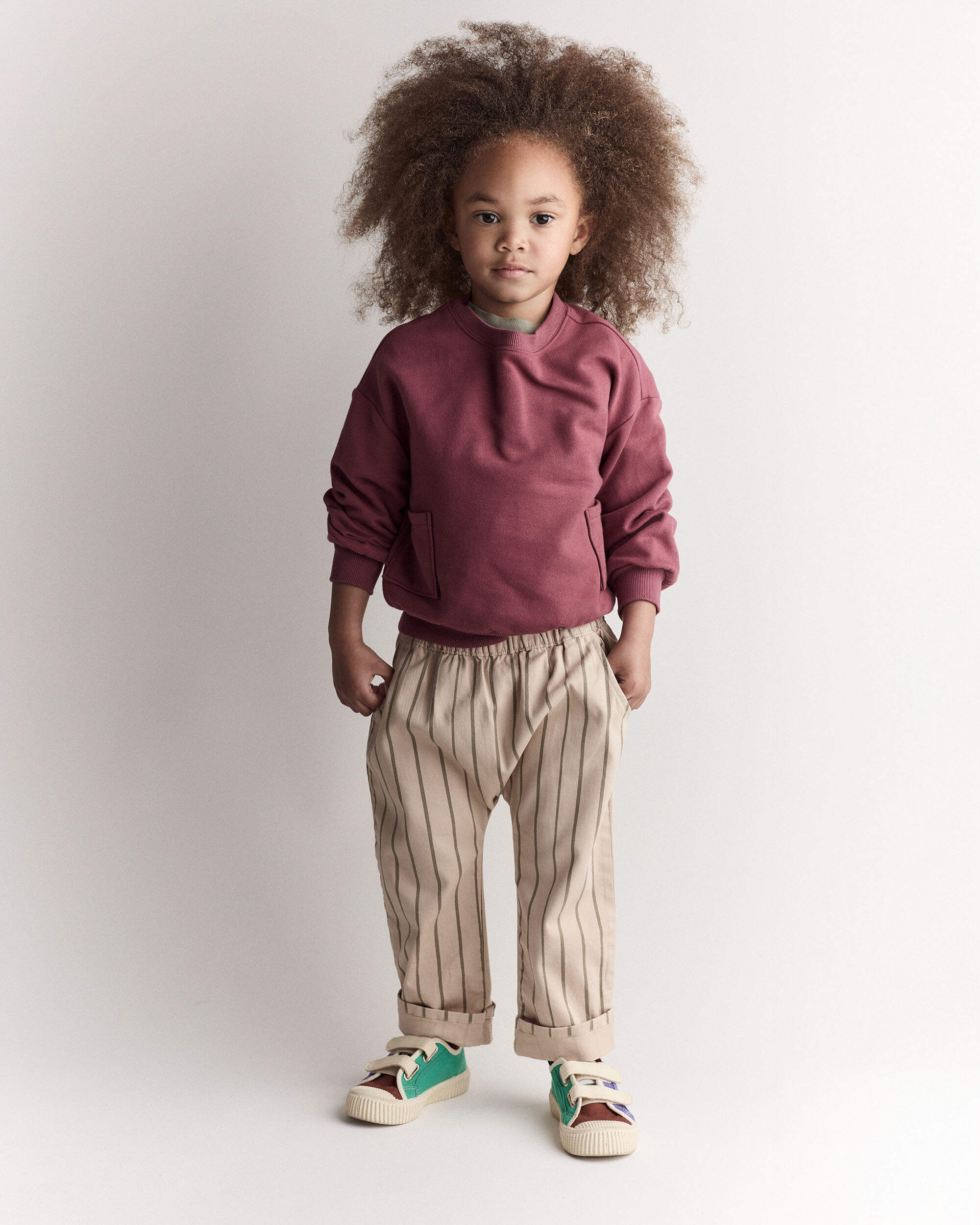 Toddler Otter Sweatshirt™ with Pockets - Burgundy